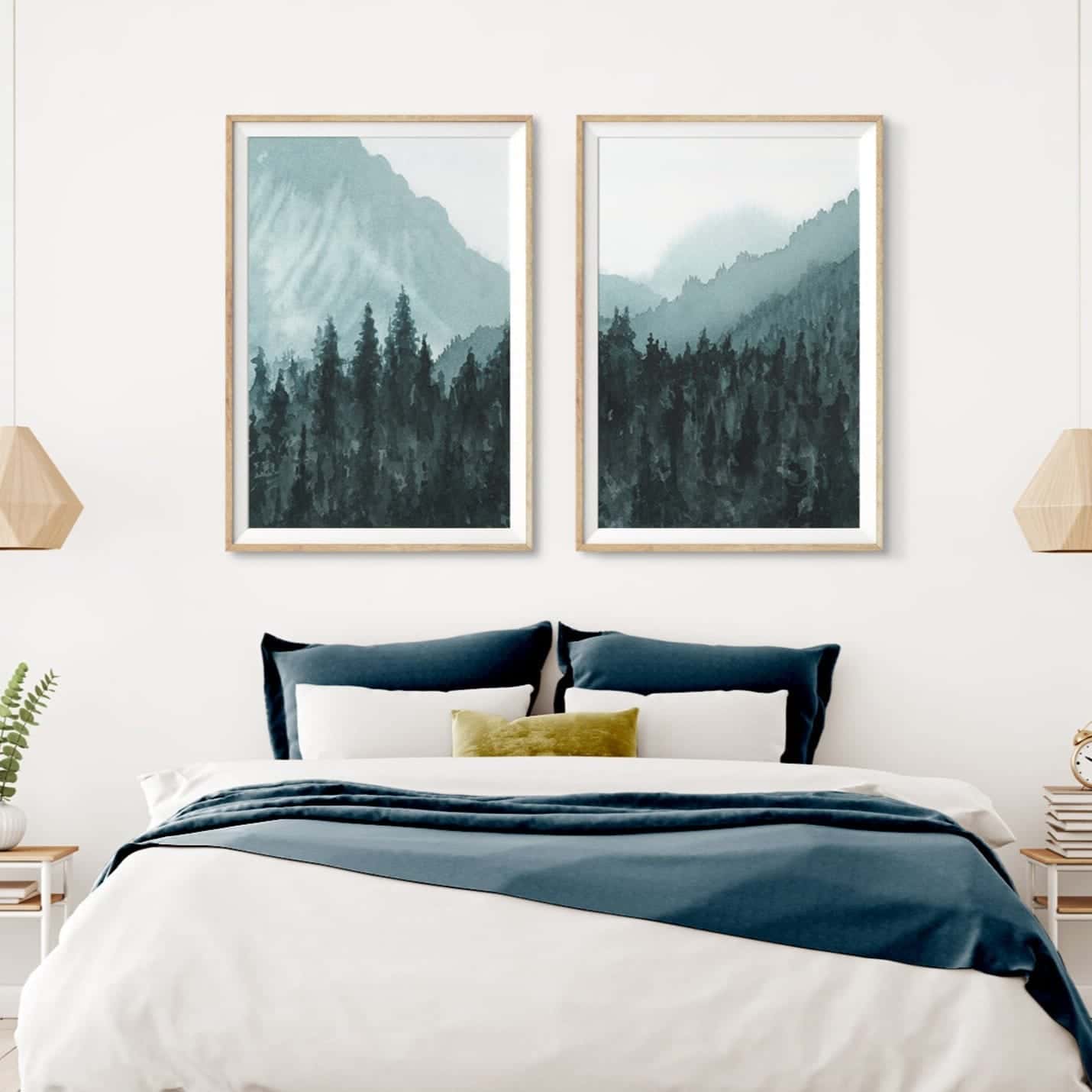 Landscape Artwork | Nature Wall Art | Duo, A2 at XILEF Art