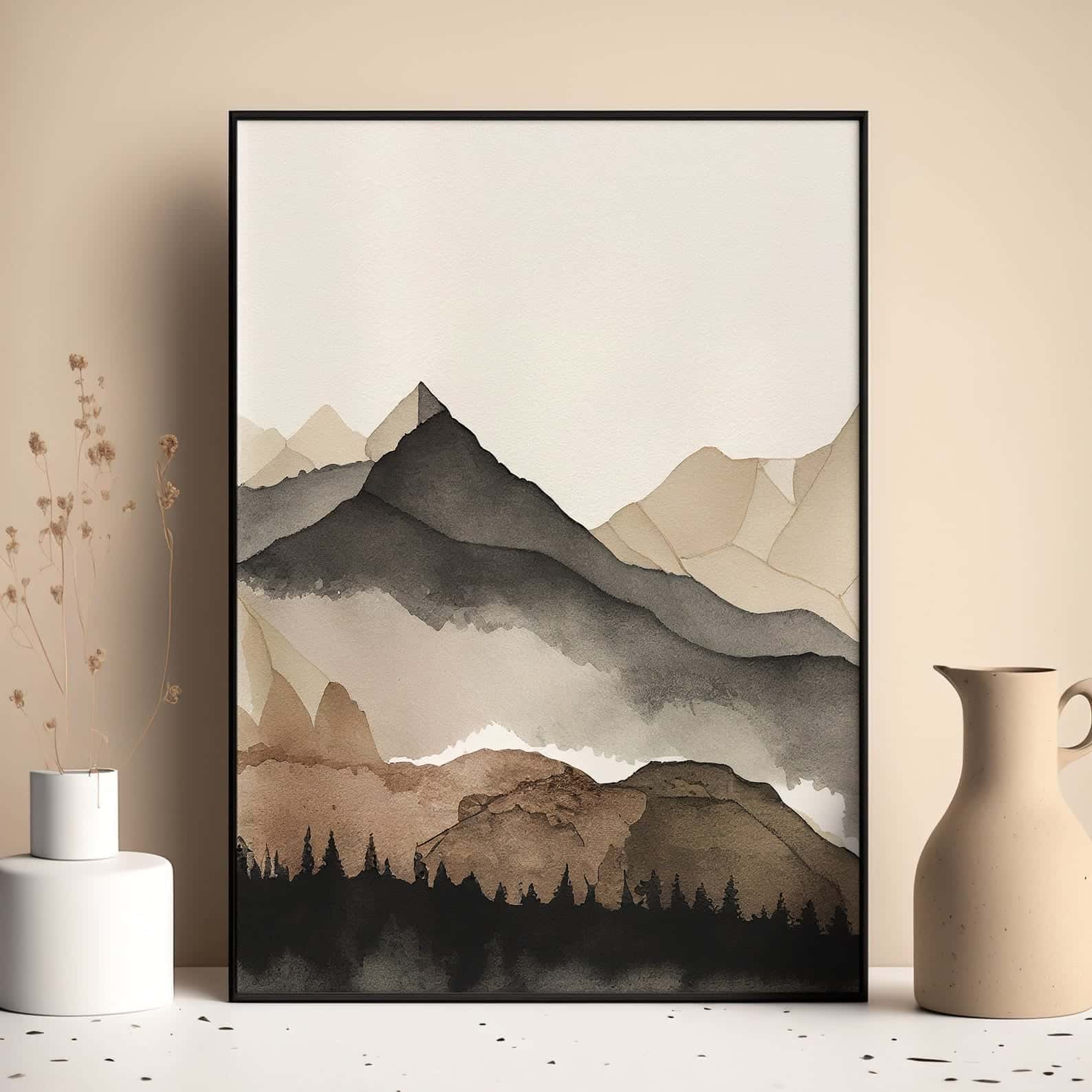 Landscape Artwork | Nature Wall Art | Single, A2 at XILEF Art