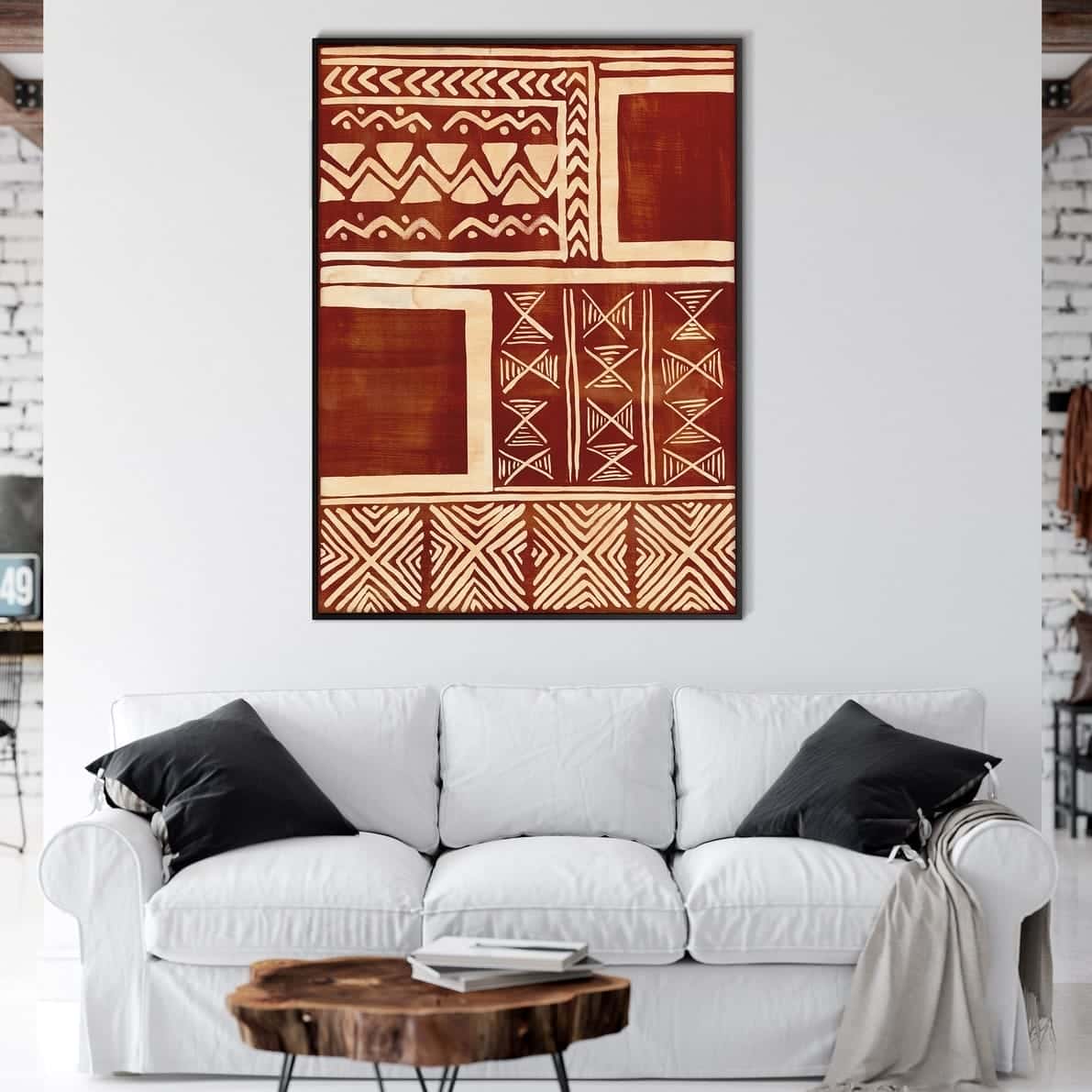 African Artwork | Afrocentric Wall Art | A2 at XILEF Art