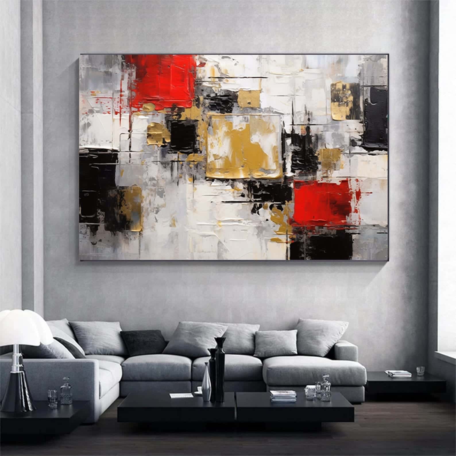 Abstract Artwork | Modern Wall Art Style | Single, A2 at XILEF Art