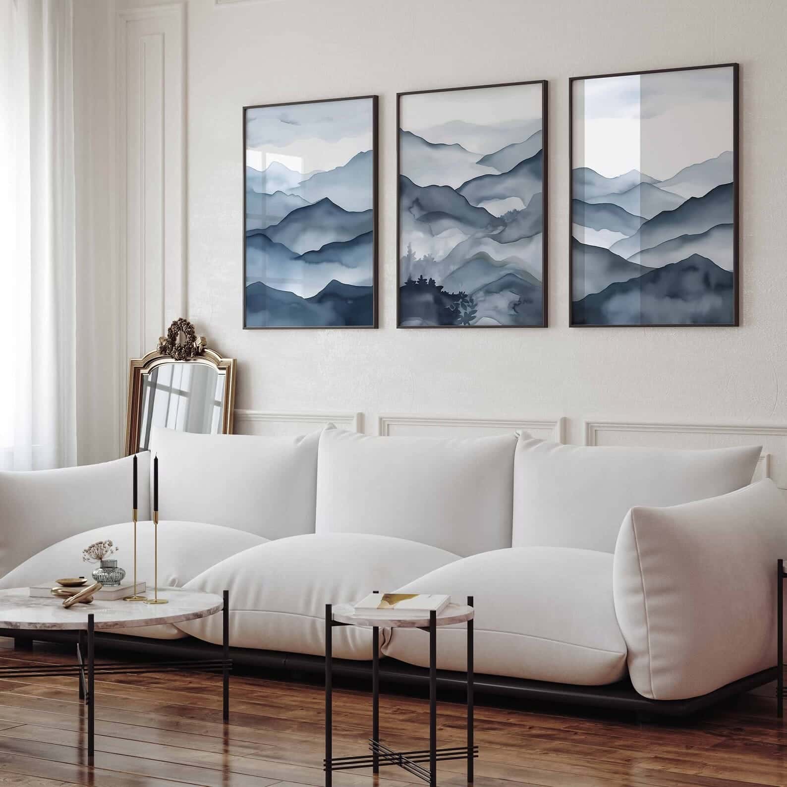 Landscape Artwork | Nature Wall Art | Trio, A2 at XILEF Art