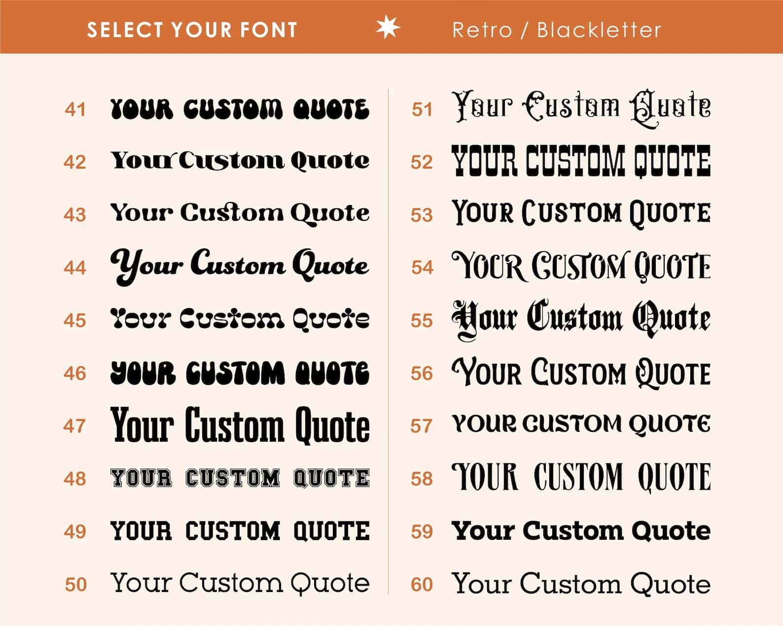 Personalized Quote Artwork, Customized Text Wall Art | Any Font, Size, Color & Layout at XILEF Art