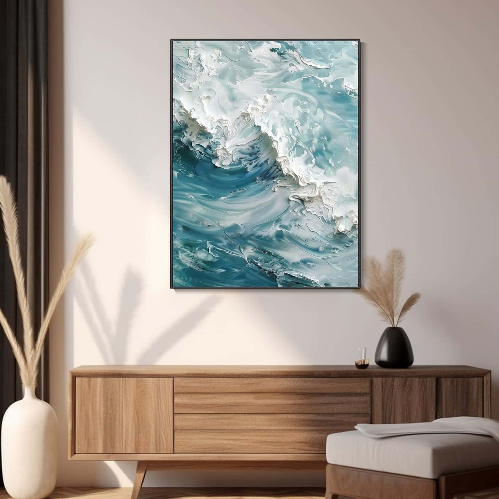 Seascape Artwork | Nature Wall Art | Single, A2 at XILEF Art