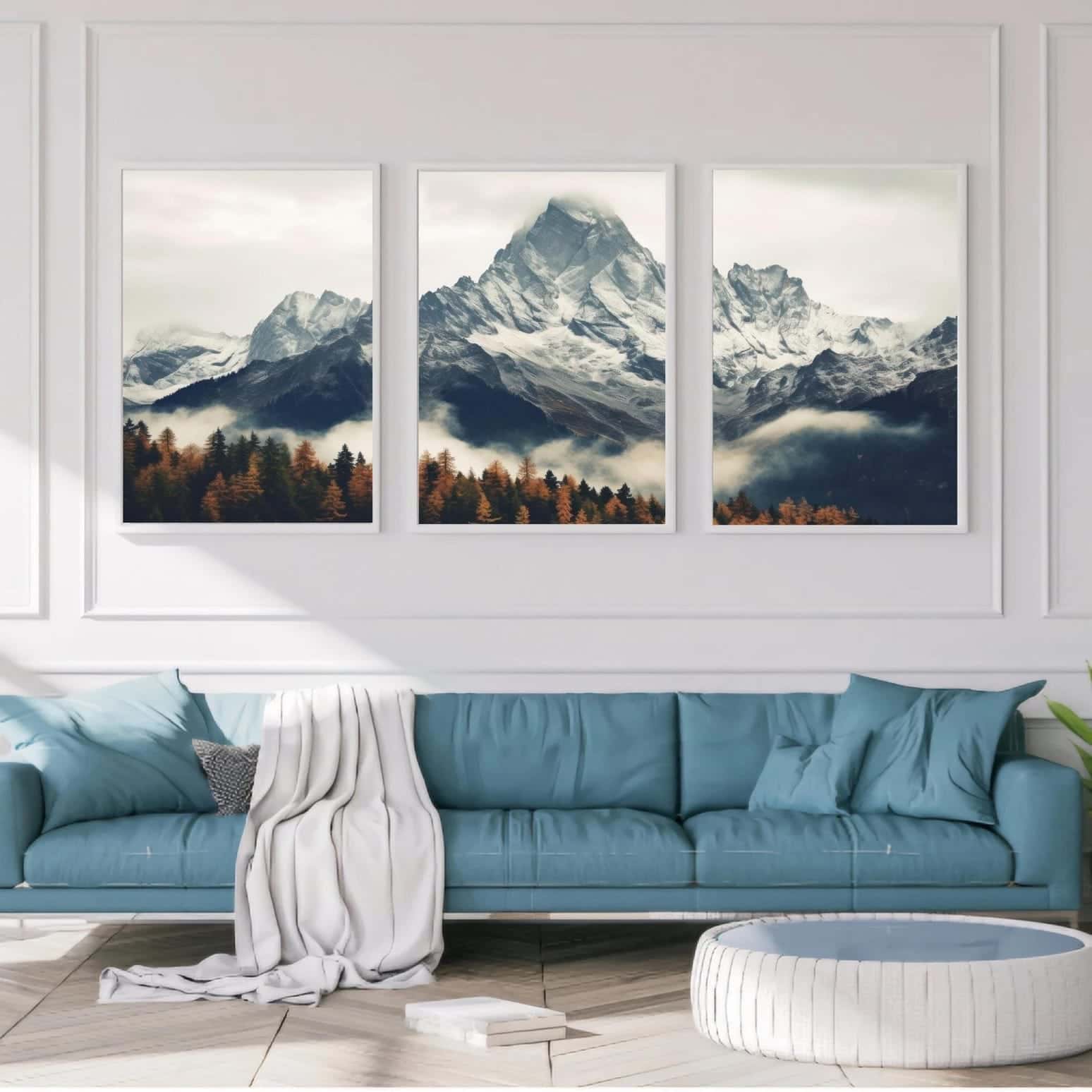 Landscape Artwork | Nature Wall Art | Trio, A2 at XILEF Art