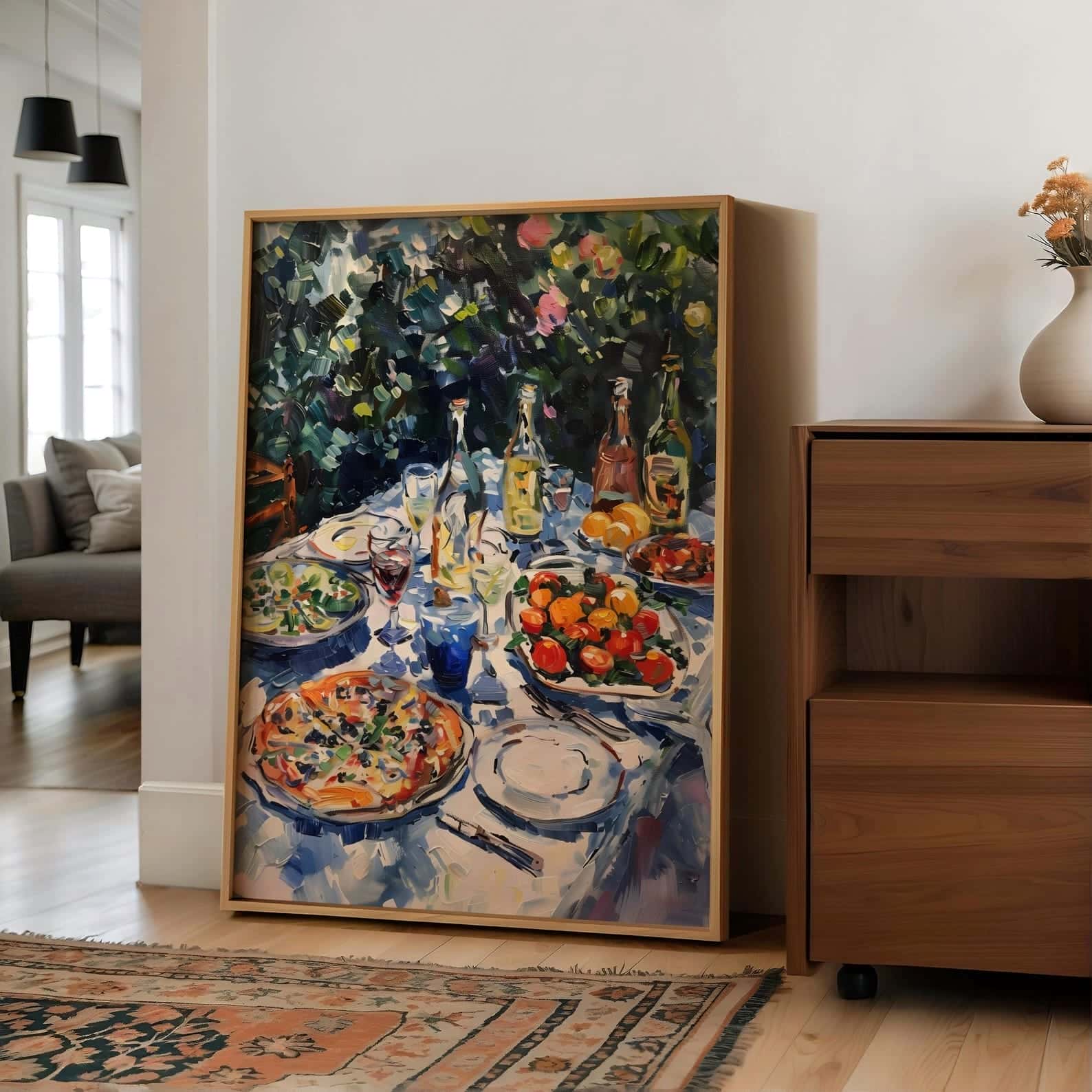Kitchen or Dining Artwork |  Home Wall Art | Single, A2 at XILEF Art