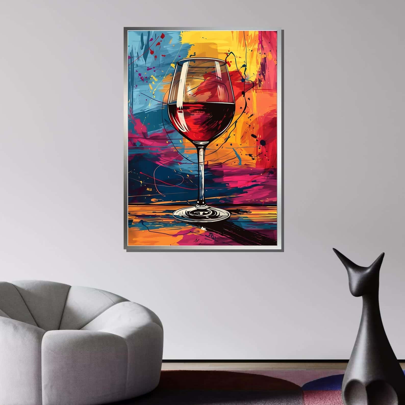 Kitchen or Dining Artwork |  Home Wall Art | Single, A2 at XILEF Art