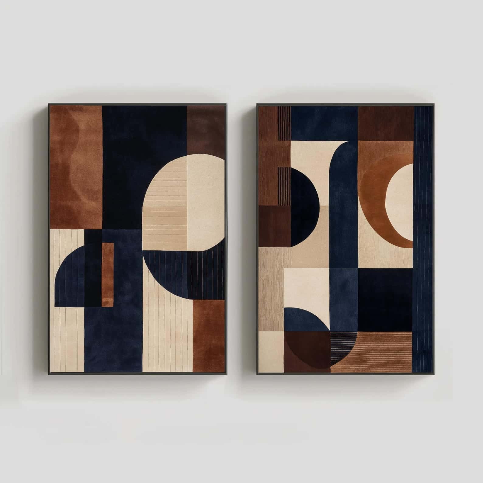 Abstract Artwork | Modern Wall Art Style | Duo, A2 at XILEF Art