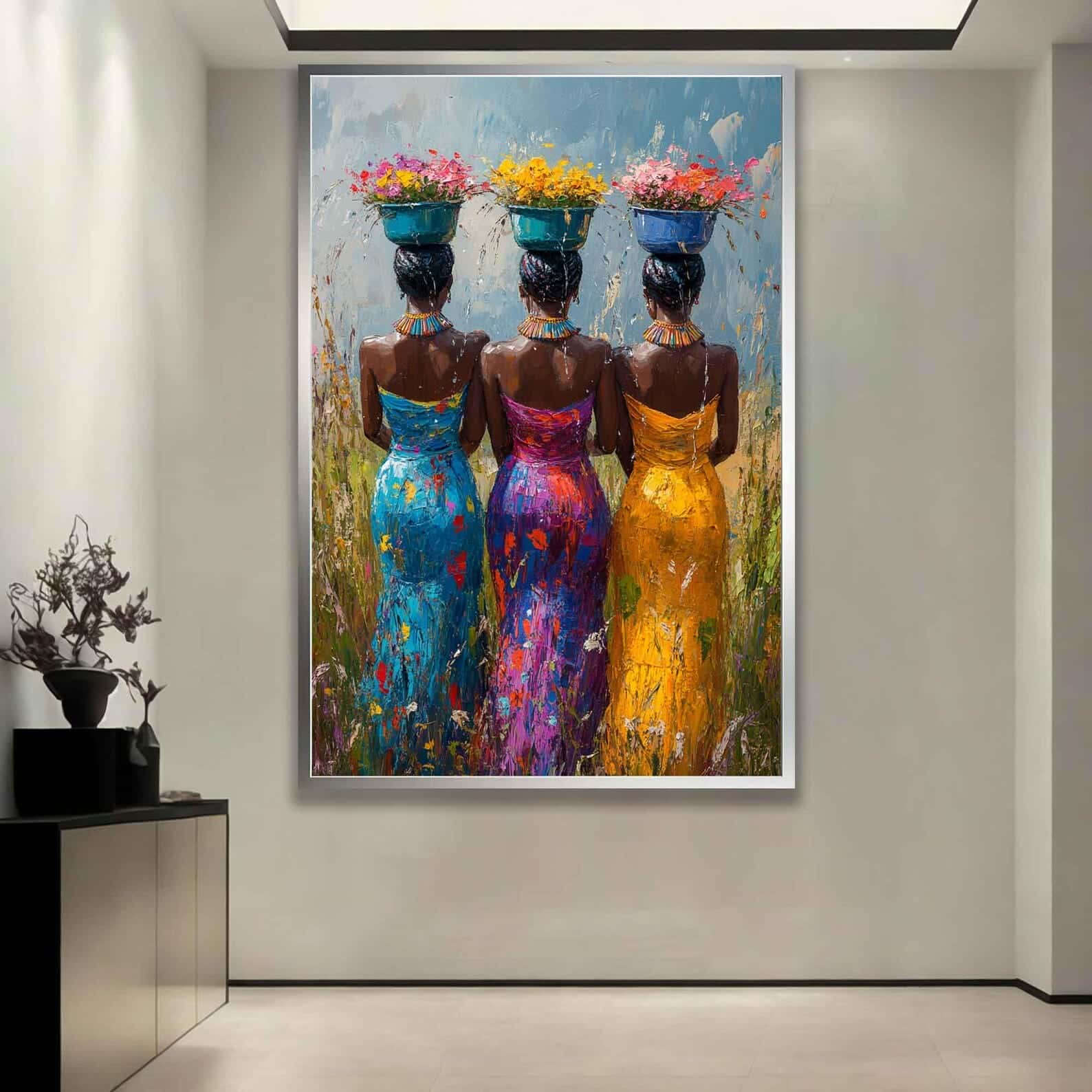 African Artwork | Afrocentric Wall Art | A2 at XILEF Art