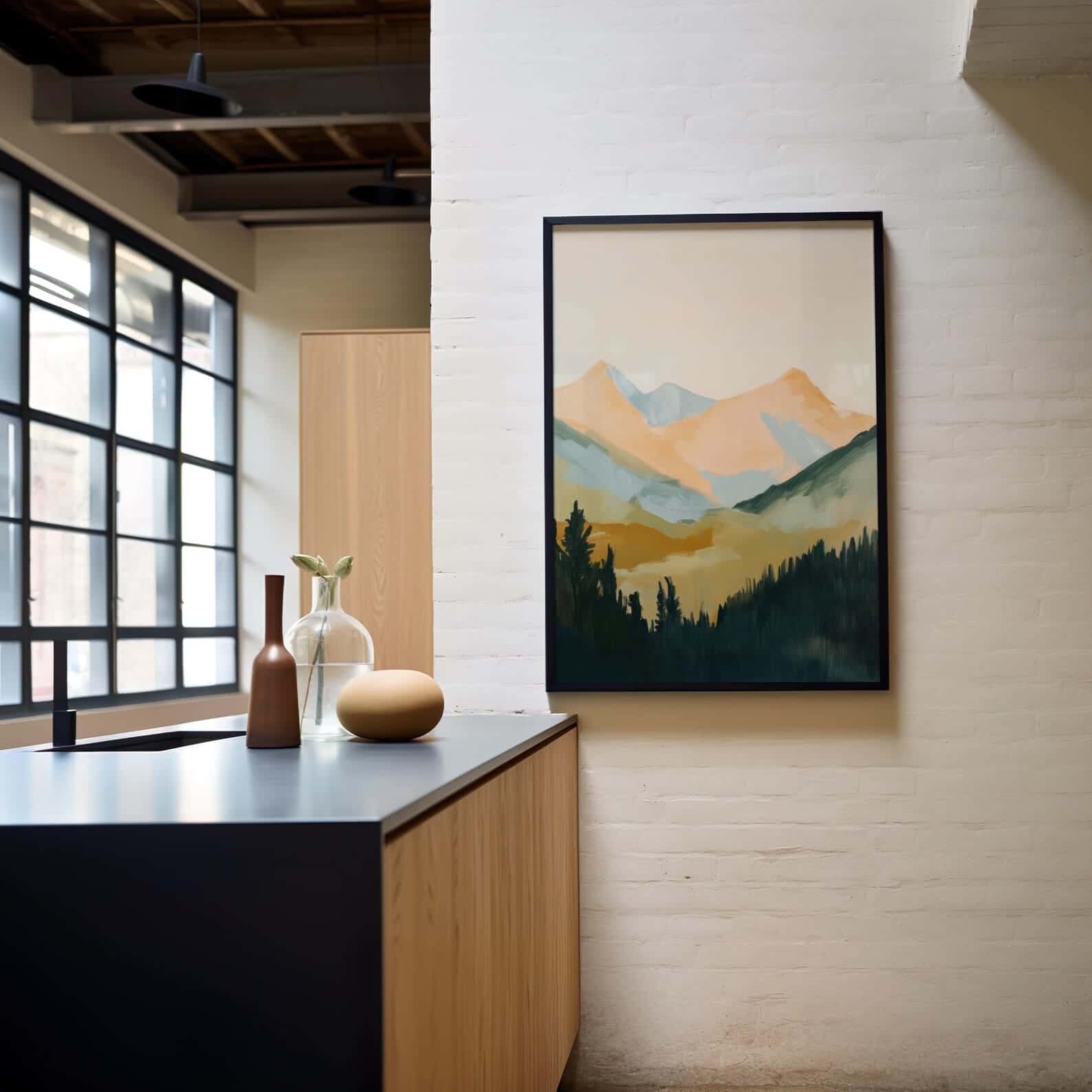 Landscape Artwork | Nature Wall Art | Single, A2 at XILEF Art