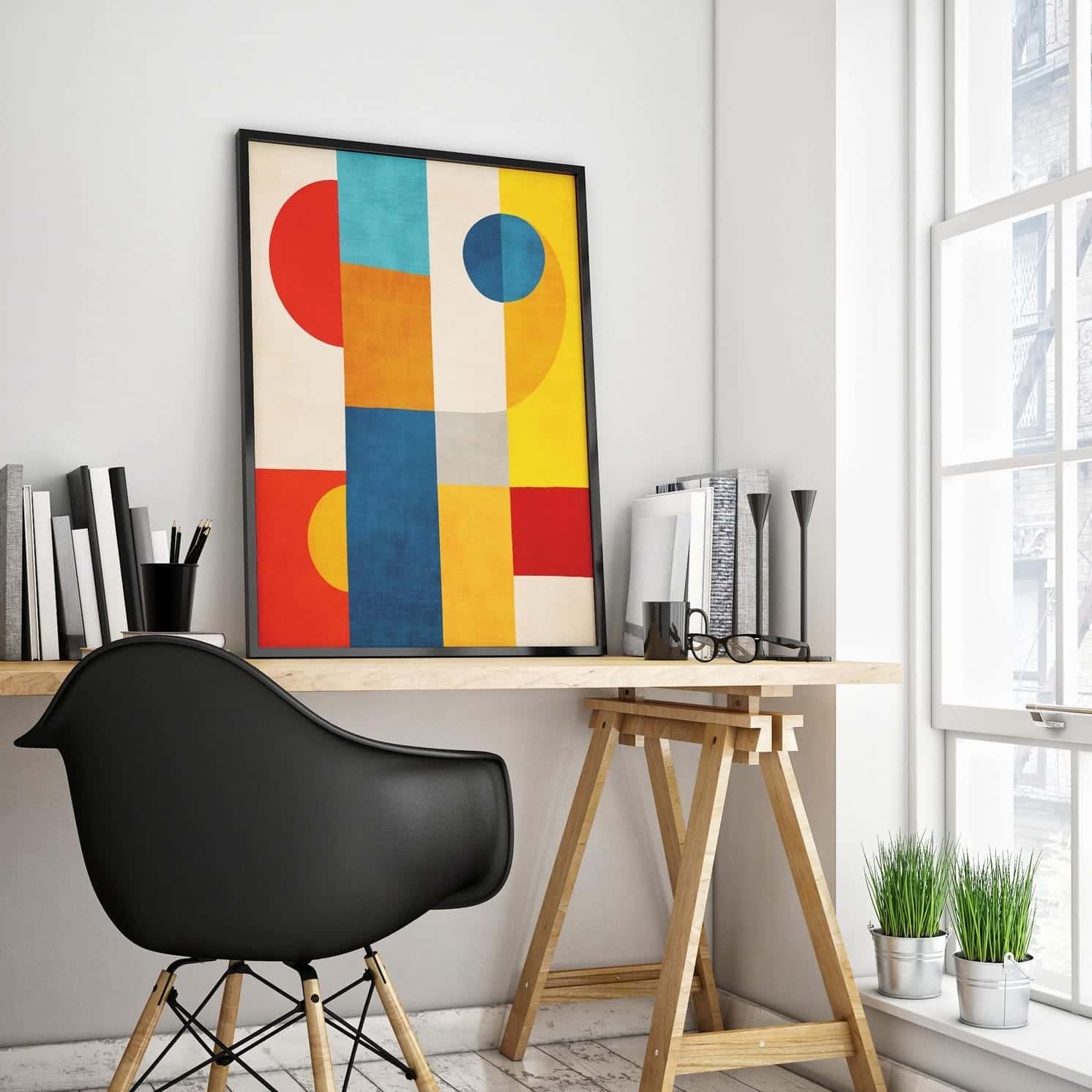 Abstract Artwork | Modern Wall Art Style | Single, A2 at XILEF Art