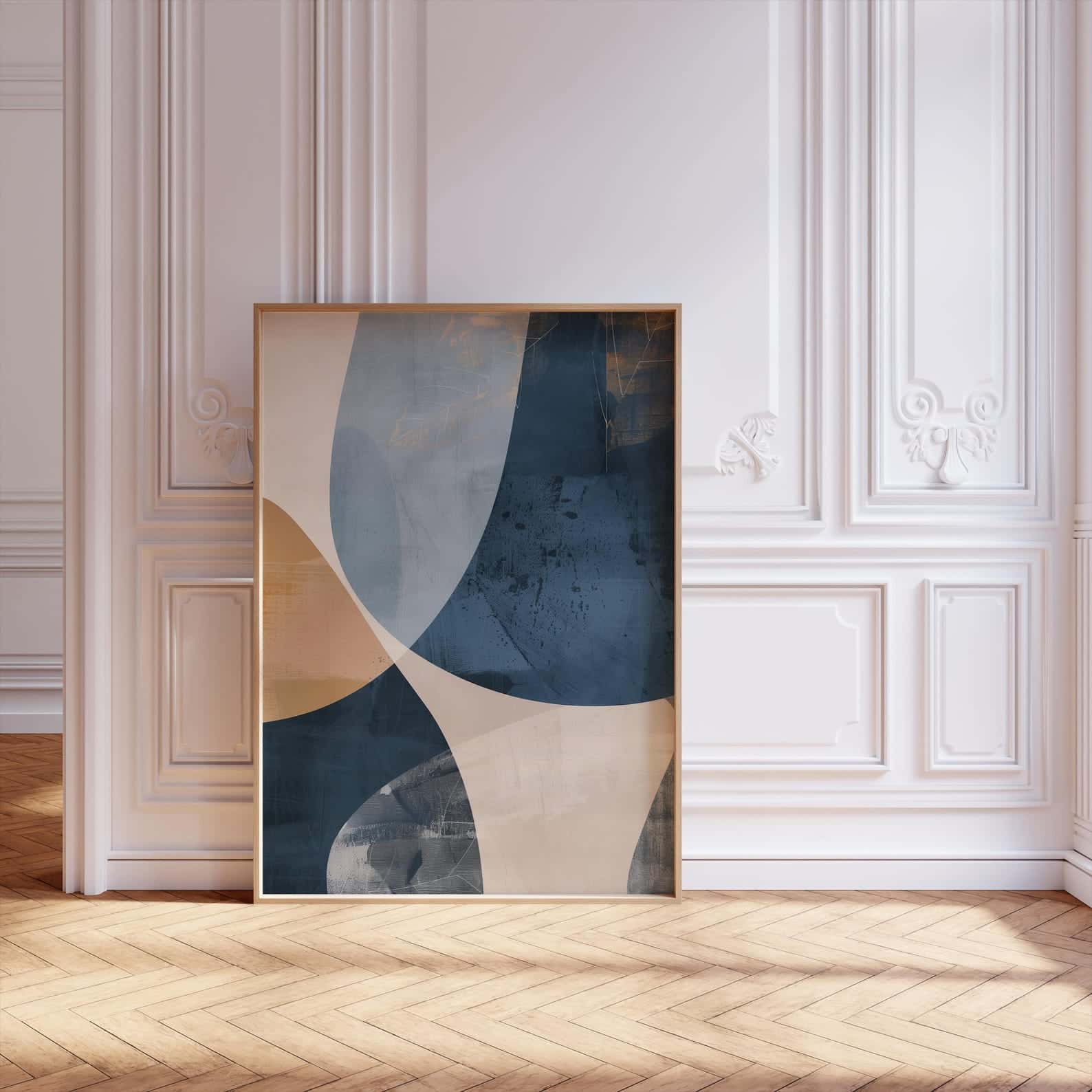 Abstract Artwork | Modern Wall Art Style | Single, A2 at XILEF Art