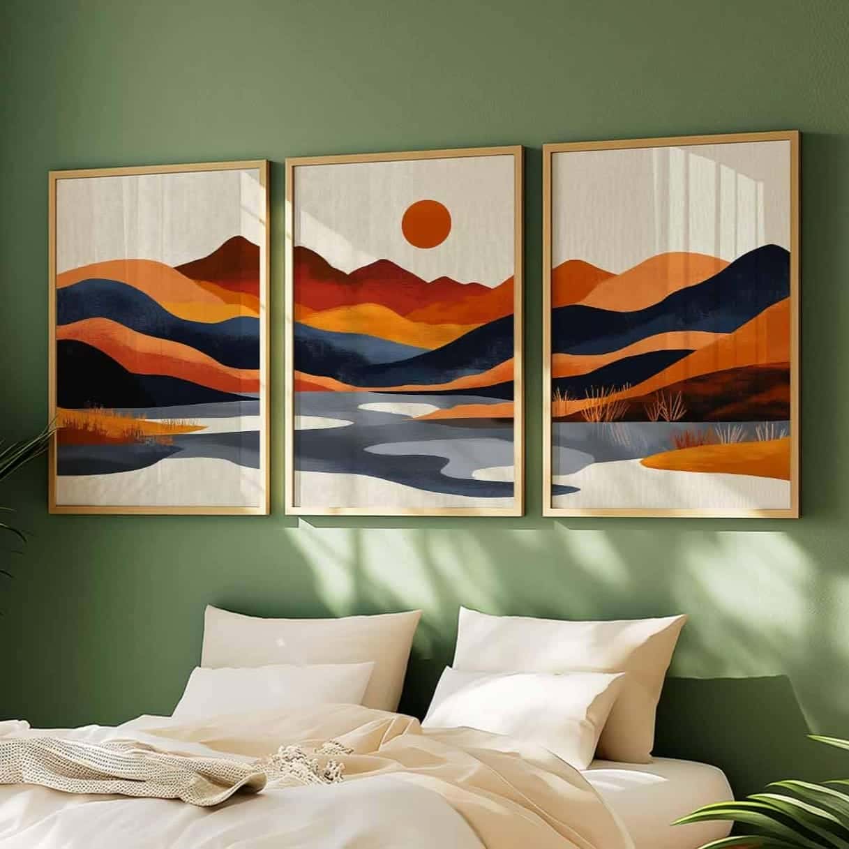 Landscape Artwork | Nature Wall Art | Trio, A2 at XILEF Art