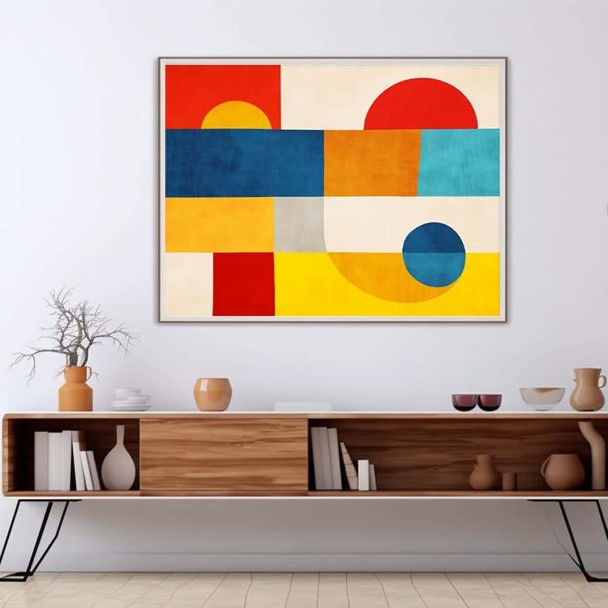 Abstract Artwork | Modern Wall Art Style | Single, A2 at XILEF Art