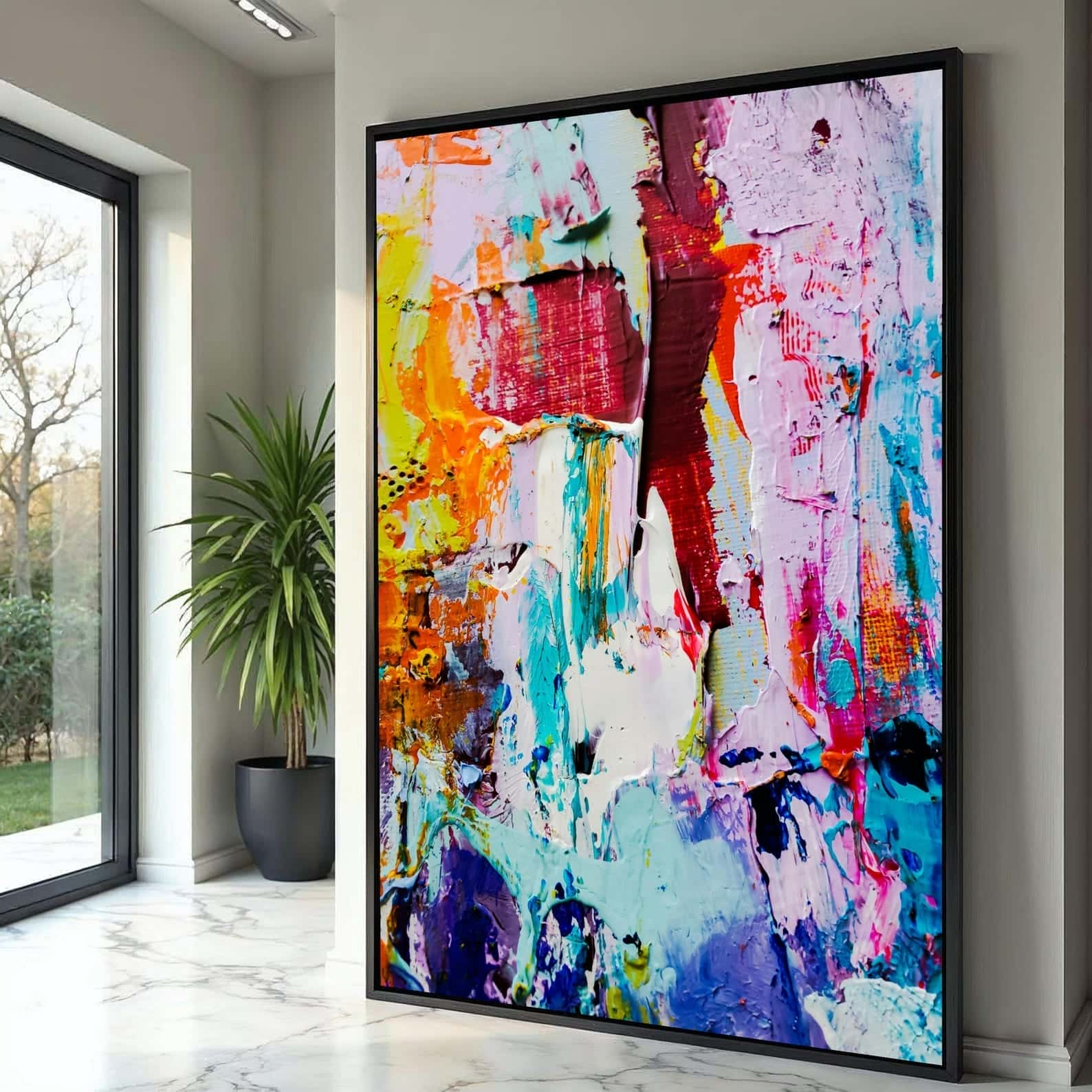 Abstract Artwork | Modern Wall Art Style | Single, A2 at XILEF Art