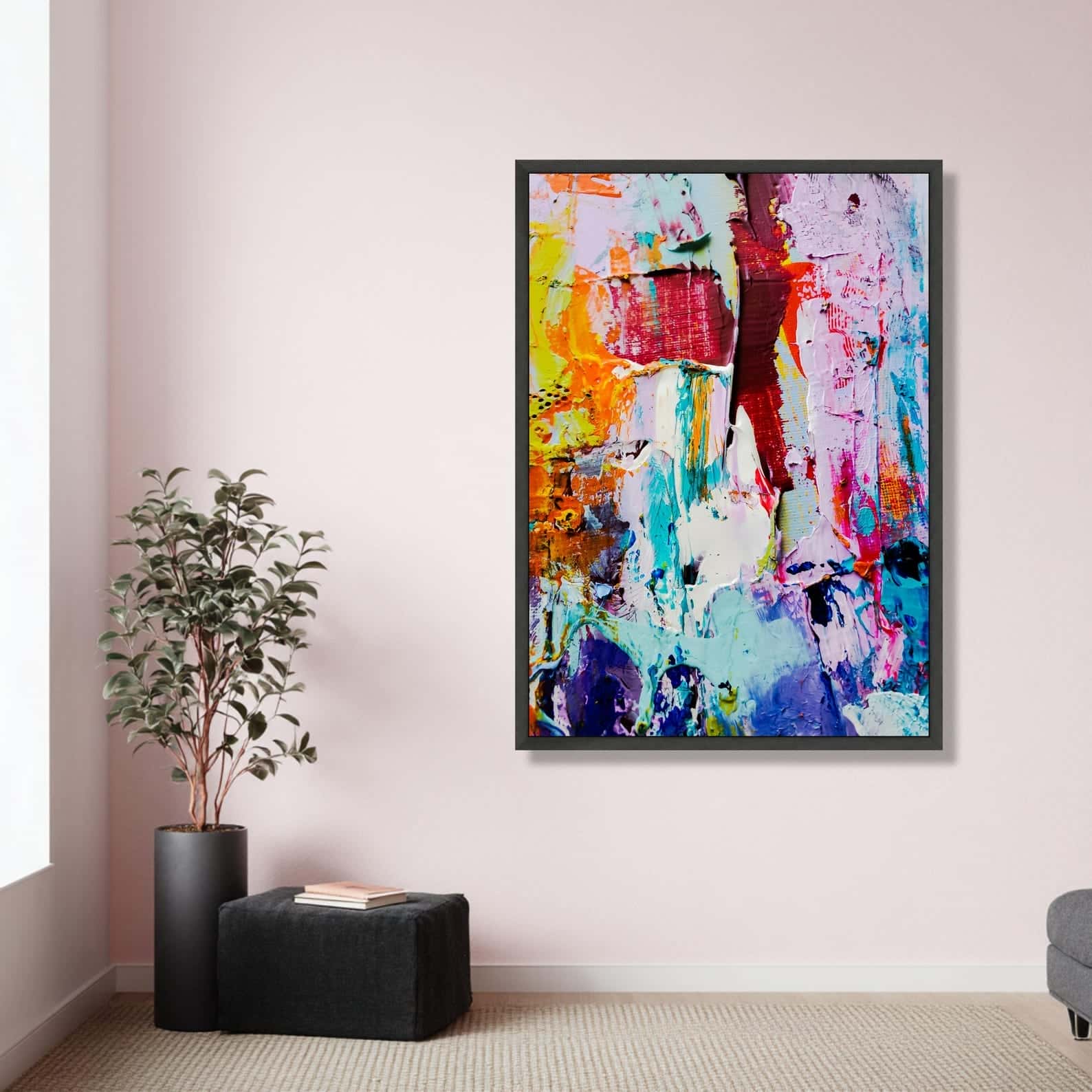 Abstract Artwork | Modern Wall Art Style | Single, A2 at XILEF Art