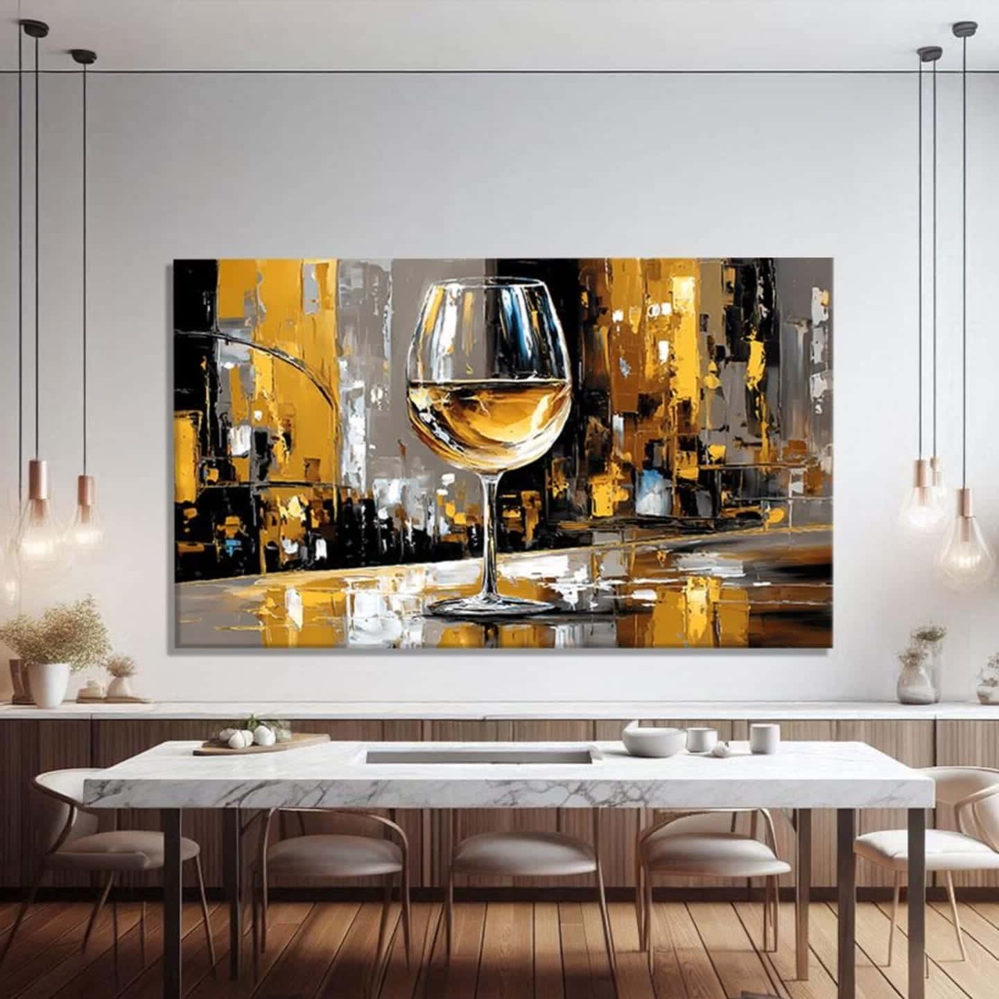 Kitchen or Dining Artwork |  Home Wall Art | Single, A2 at XILEF Art