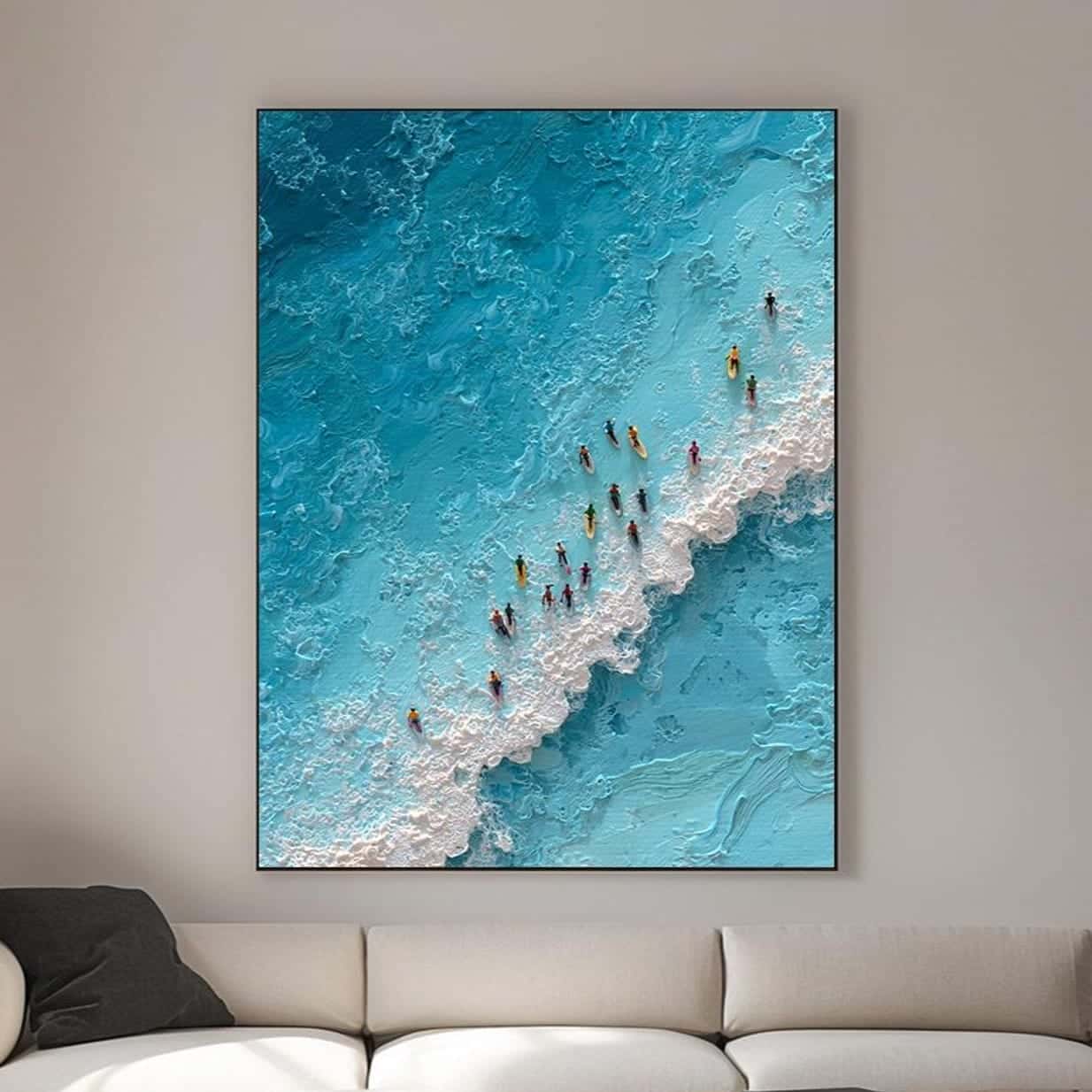 Seascape Artwork | Nature Wall Art | Single, A2 at XILEF Art