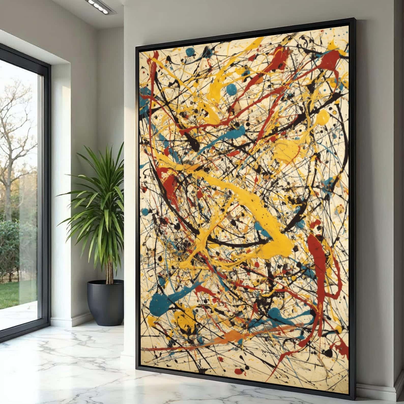 Abstract Artwork | Modern Wall Art Style | Single, A2 at XILEF Art