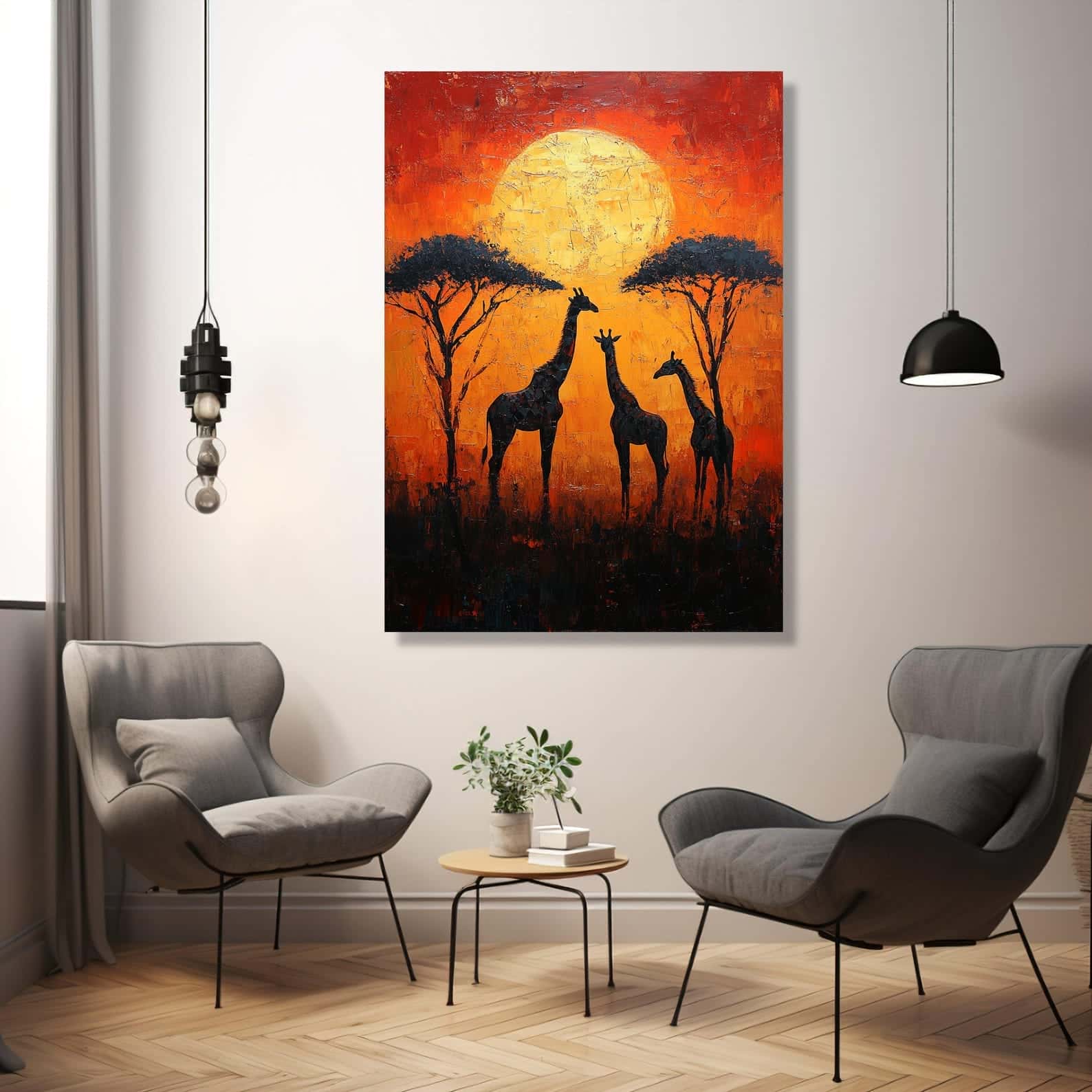 African Artwork | Afrocentric Wall Art | A2 at XILEF Art