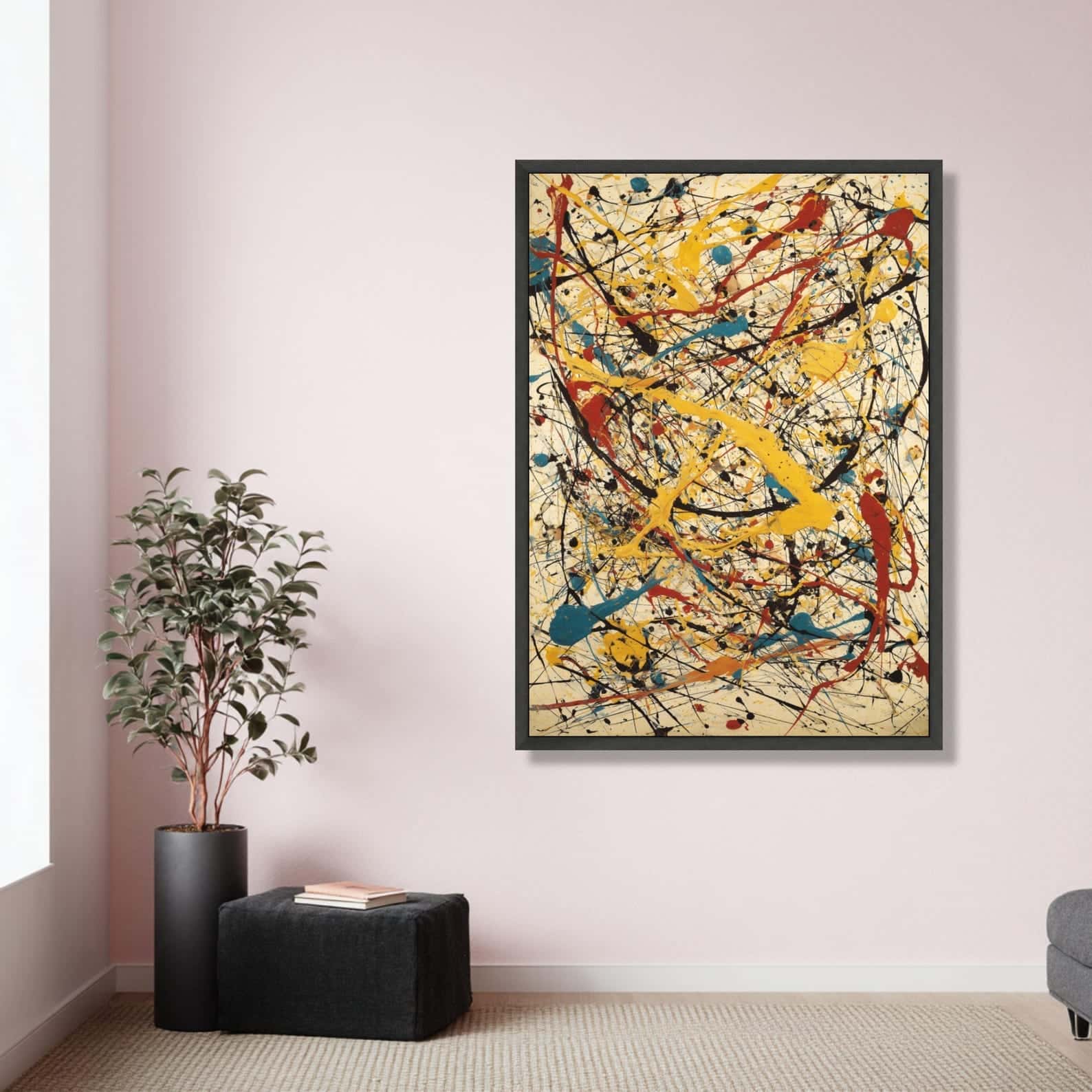 Abstract Artwork | Modern Wall Art Style | Single, A2 at XILEF Art