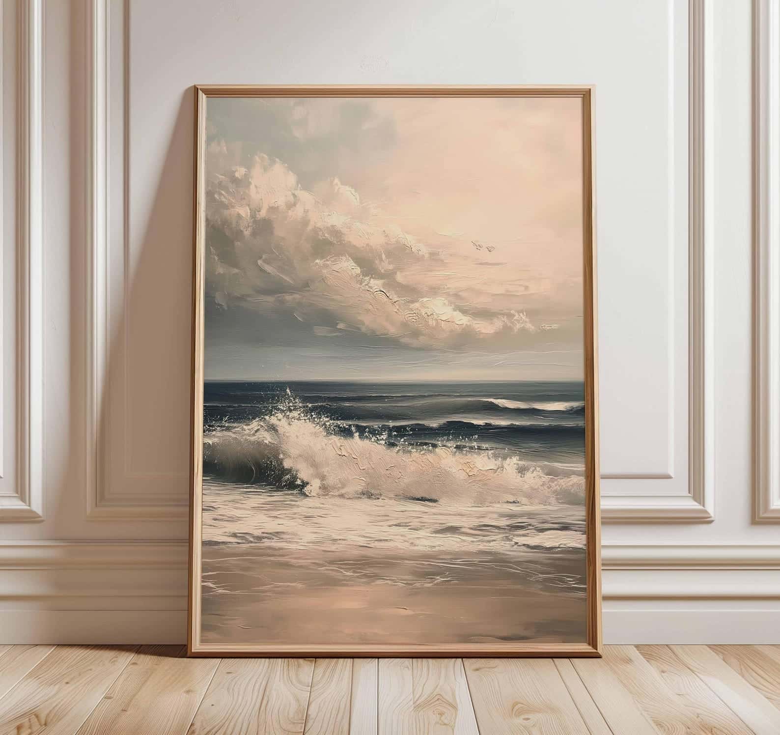 Seascape Artwork | Nature Wall Art | Single, A2 at XILEF Art