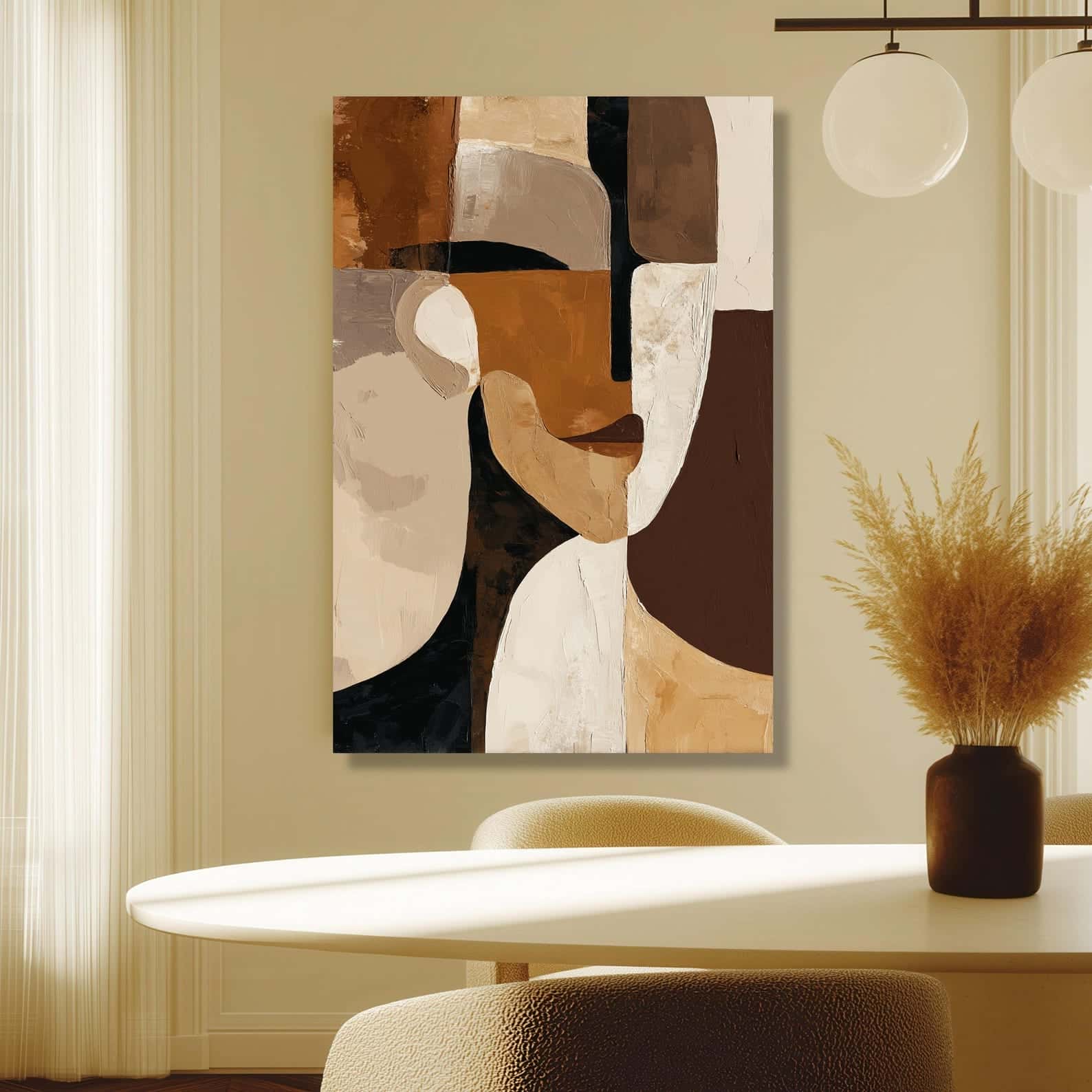 Abstract Artwork | Modern Wall Art Style | Single, A2 at XILEF Art