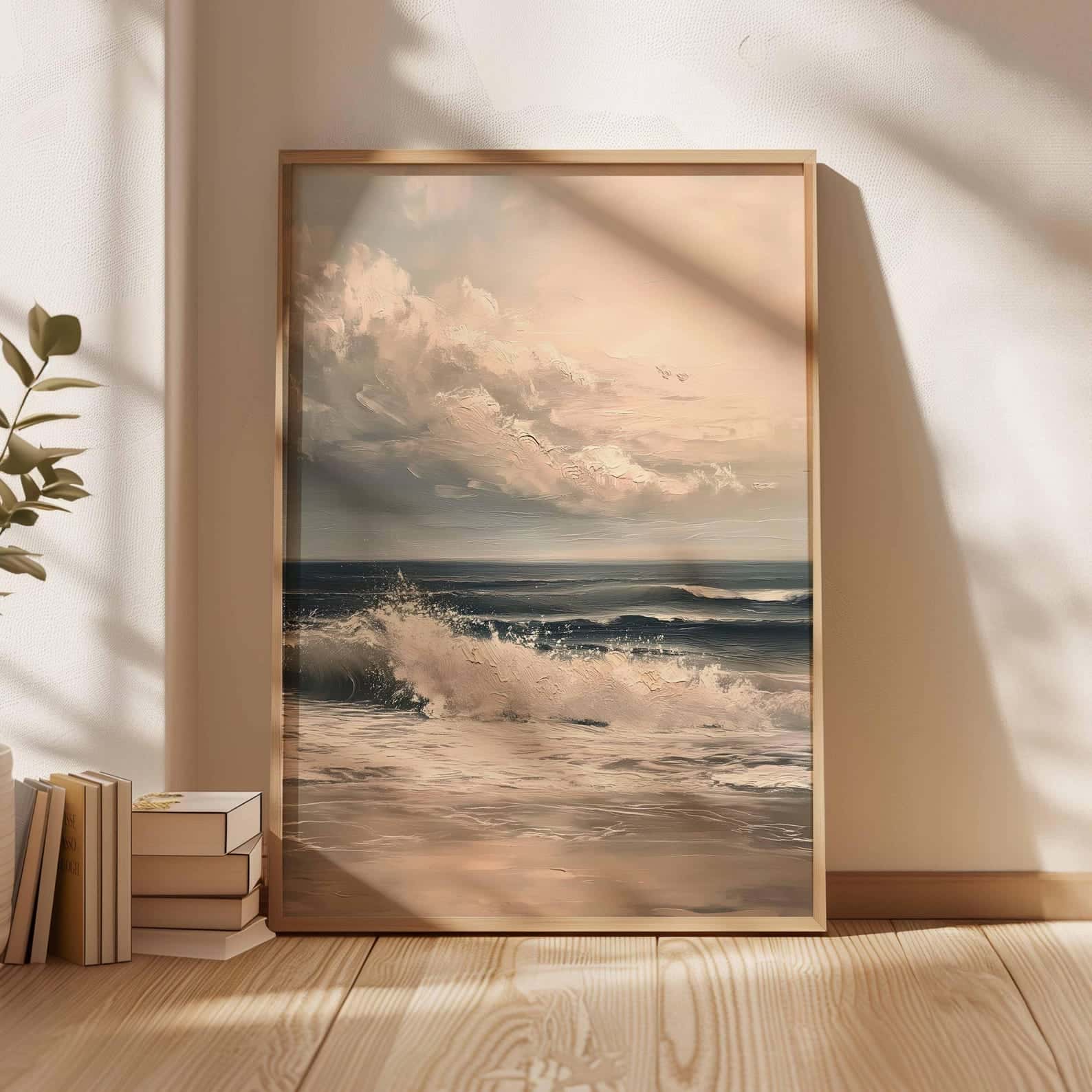 Seascape Artwork | Nature Wall Art | Single, A2 at XILEF Art