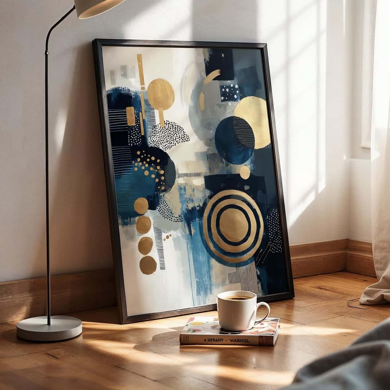 Abstract Artwork | Modern Wall Art Style | Single, A2 at XILEF Art