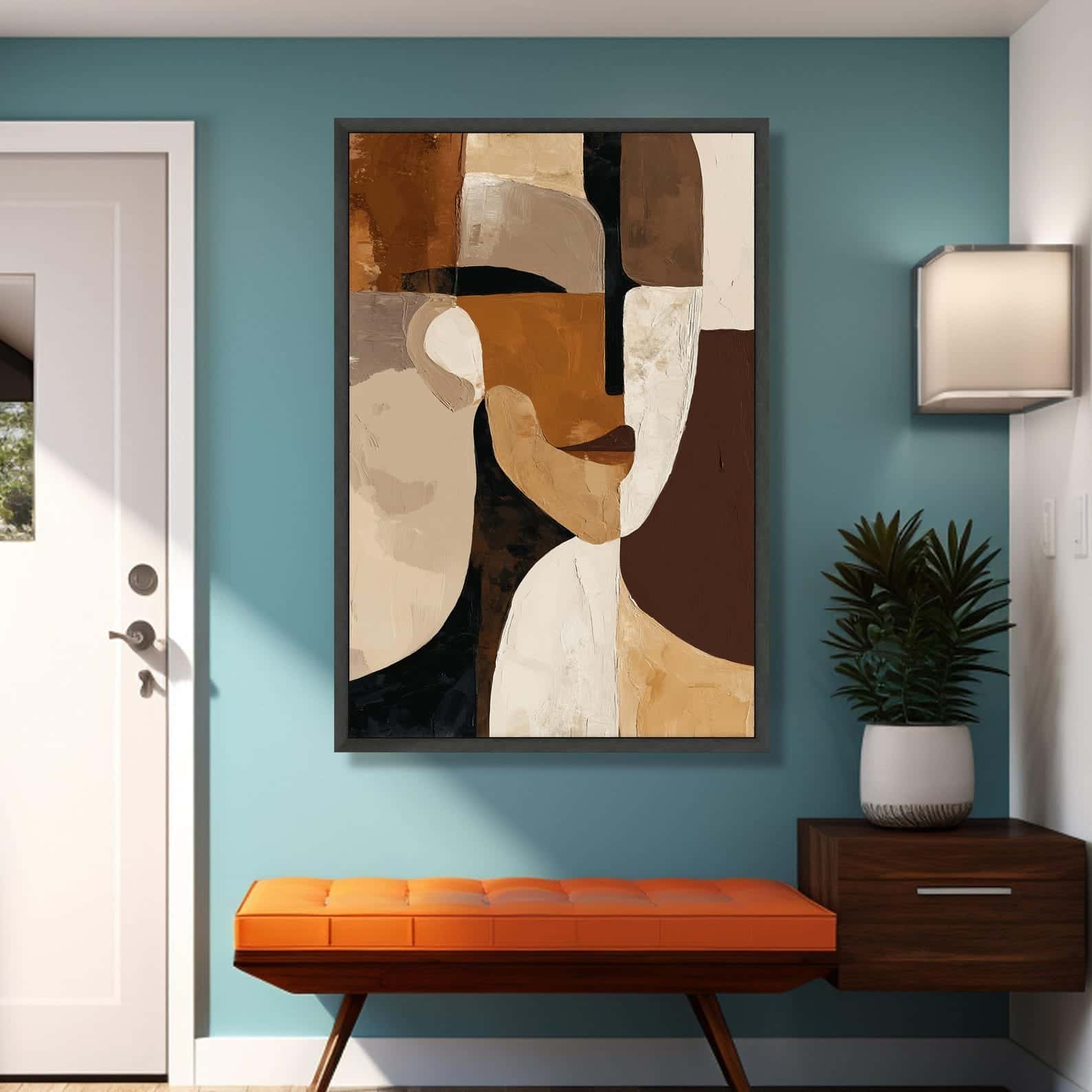 Abstract Artwork | Modern Wall Art Style | Single, A2 at XILEF Art