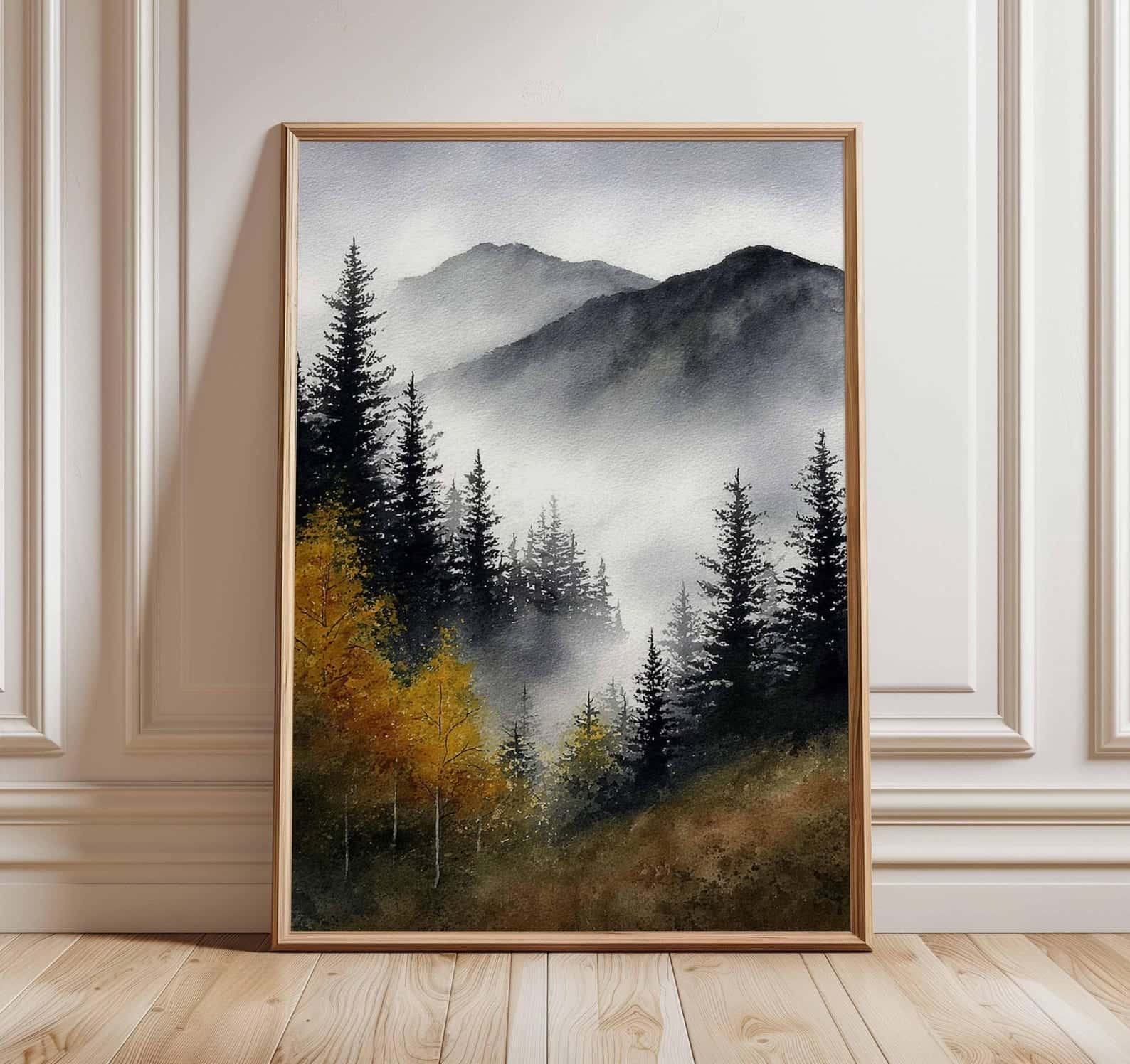 Landscape Artwork | Nature Wall Art | Single, A2 at XILEF Art