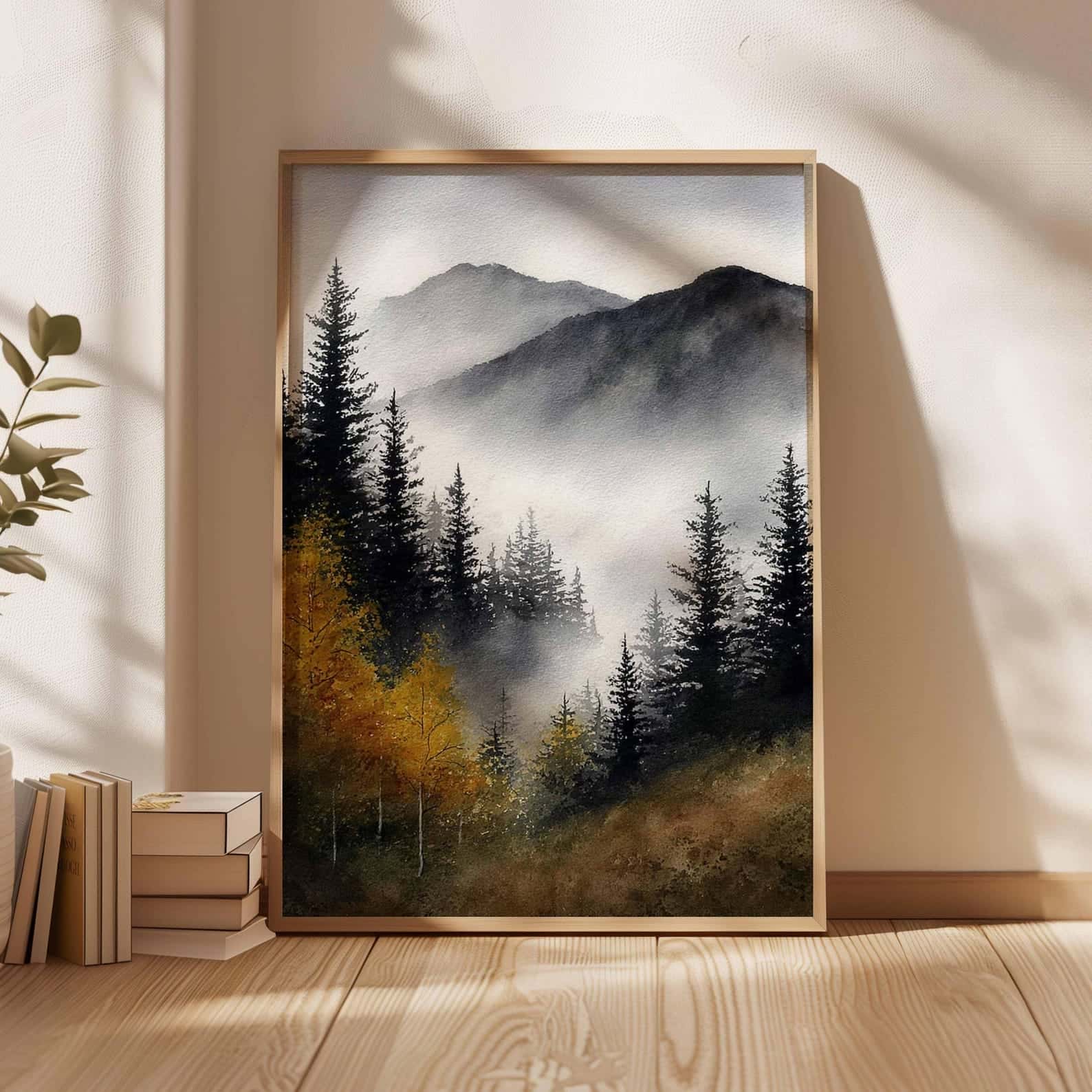 Landscape Artwork | Nature Wall Art | Single, A2 at XILEF Art