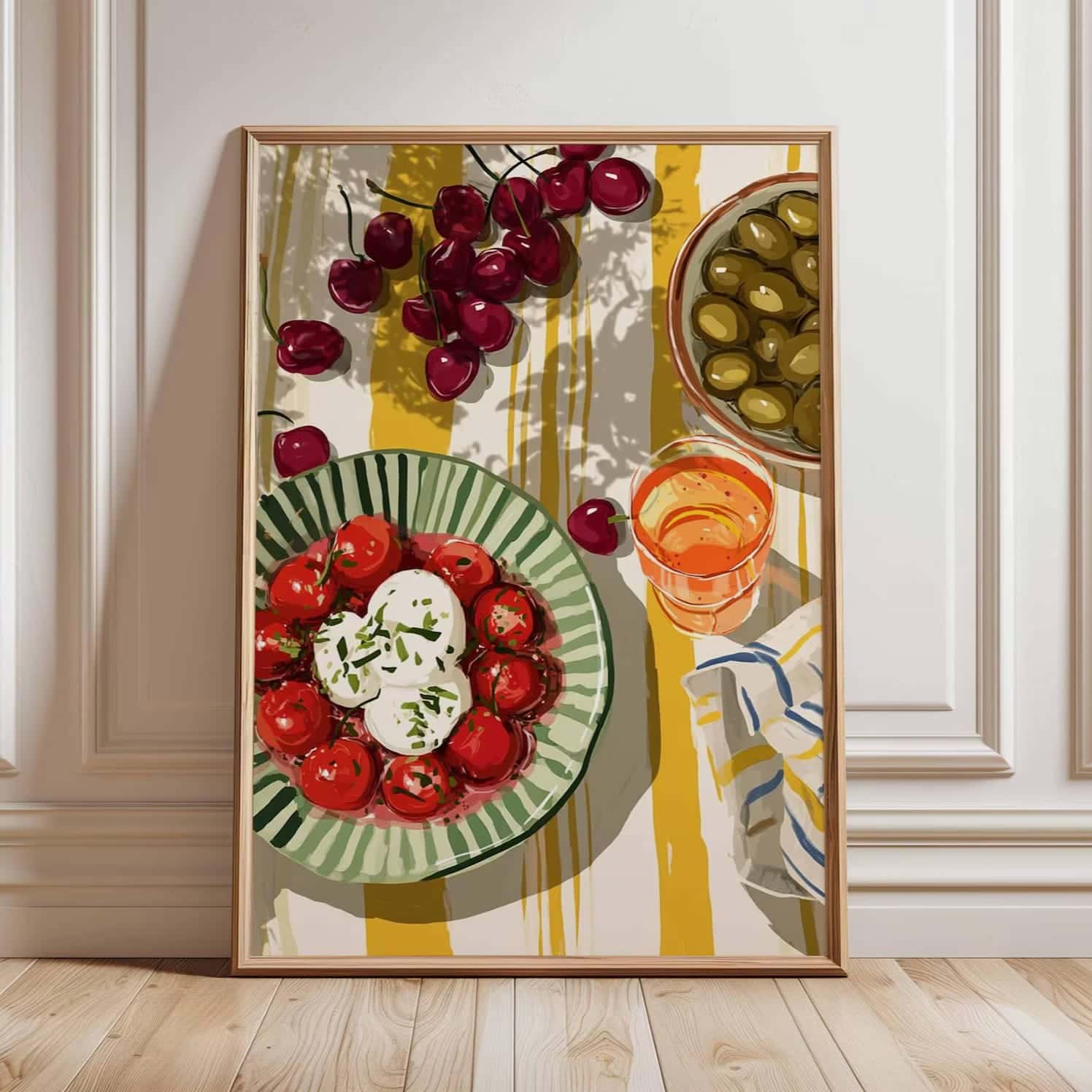 Kitchen or Dining Artwork |  Home Wall Art | Single, A2 at XILEF Art
