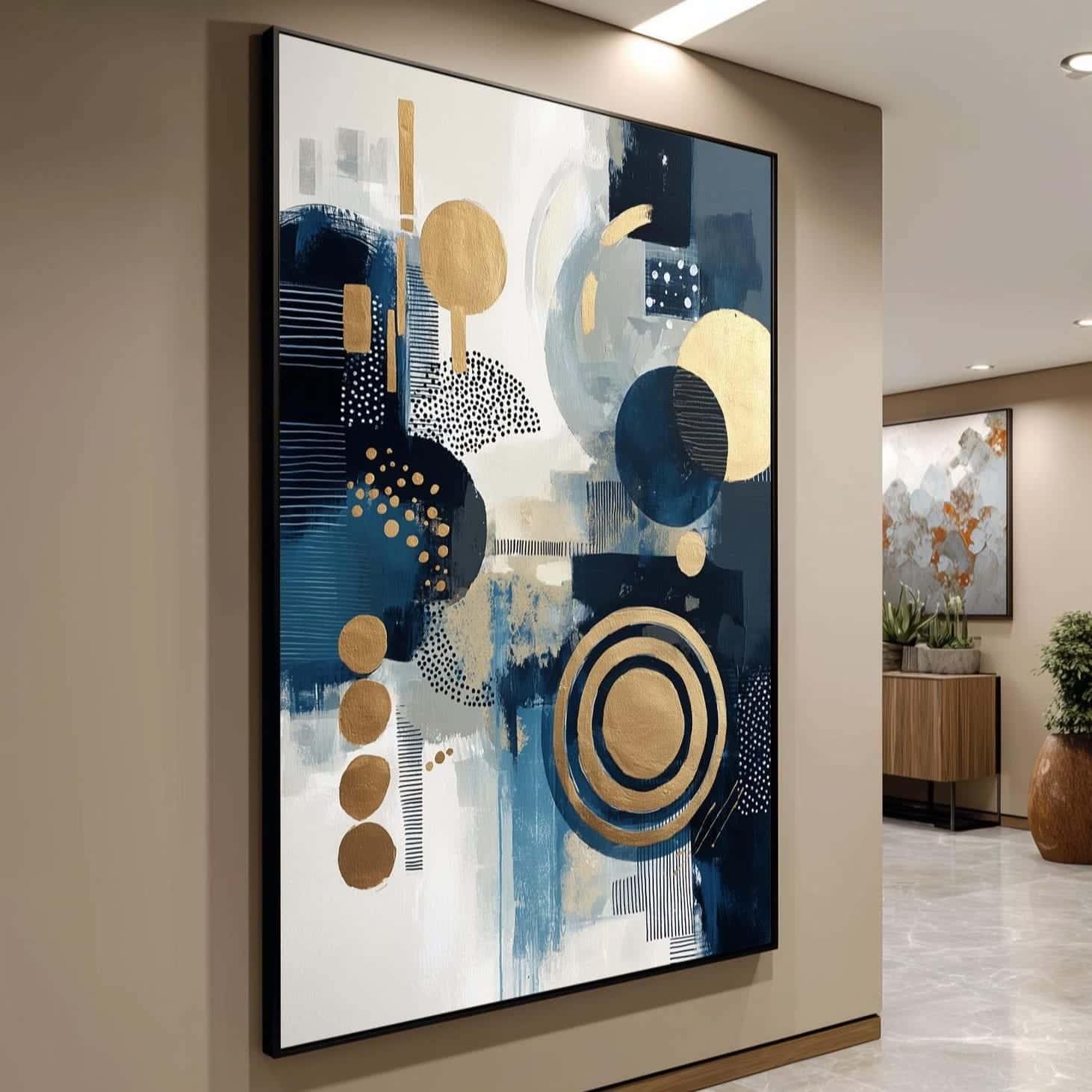 Abstract Artwork | Modern Wall Art Style | Single, A2 at XILEF Art