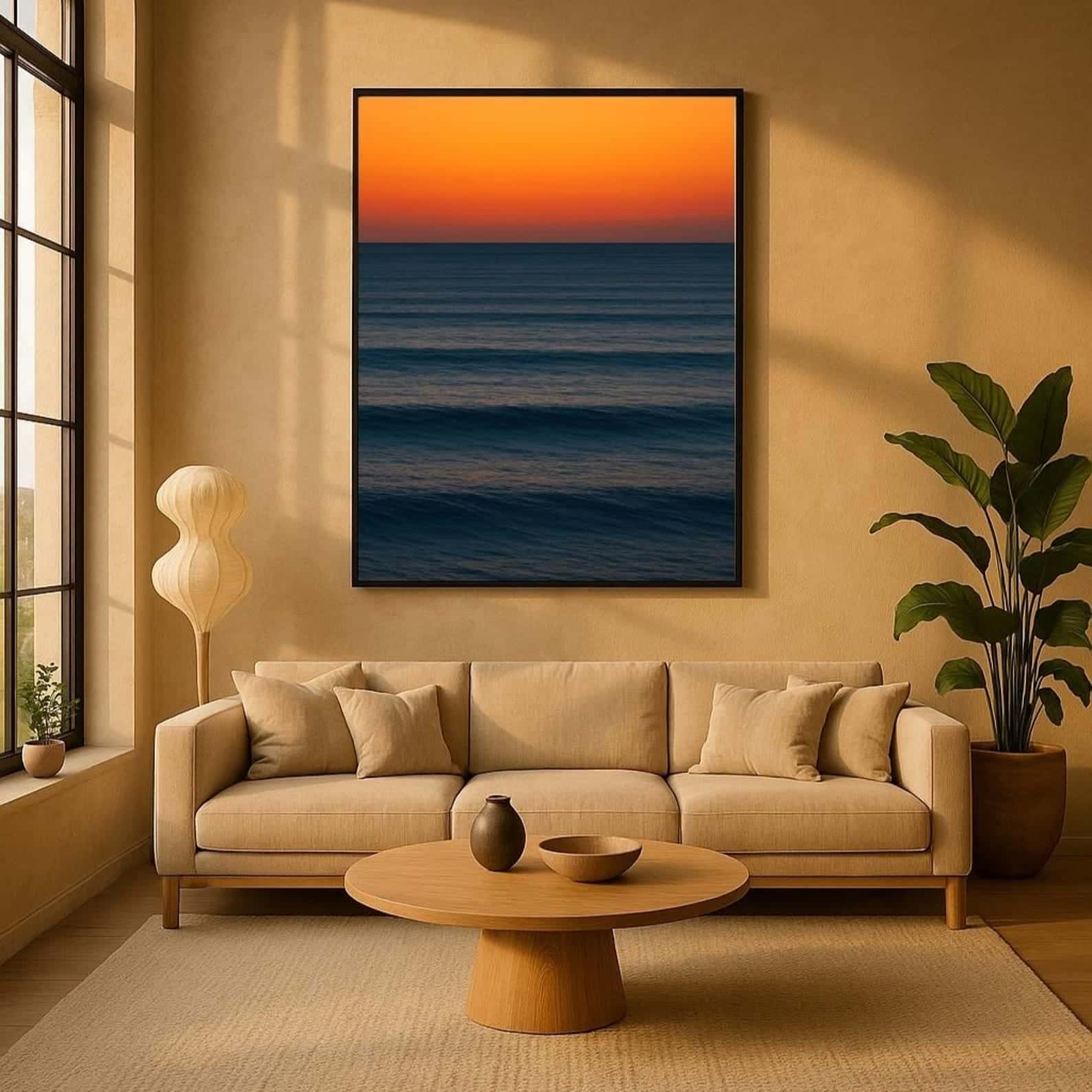 Seascape Artwork | Nature Wall Art | Single, A2 at XILEF Art