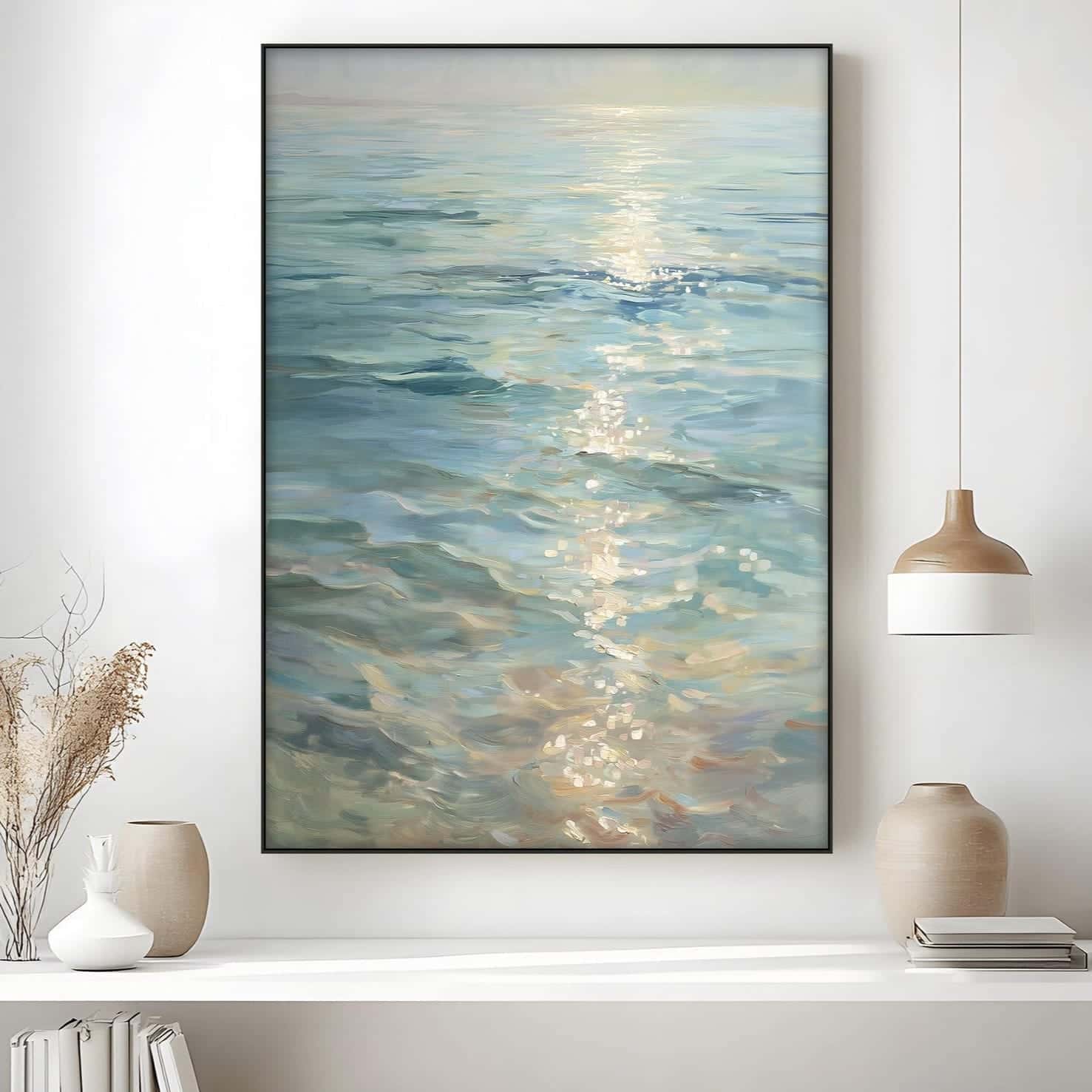 Seascape Artwork | Nature Wall Art | Single, A2 at XILEF Art