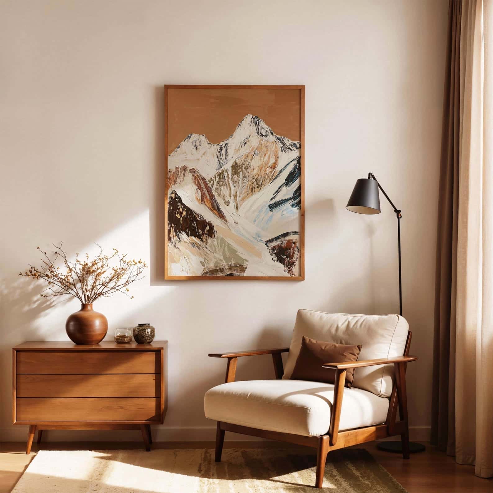 Landscape Artwork | Nature Wall Art | Single, A2 at XILEF Art