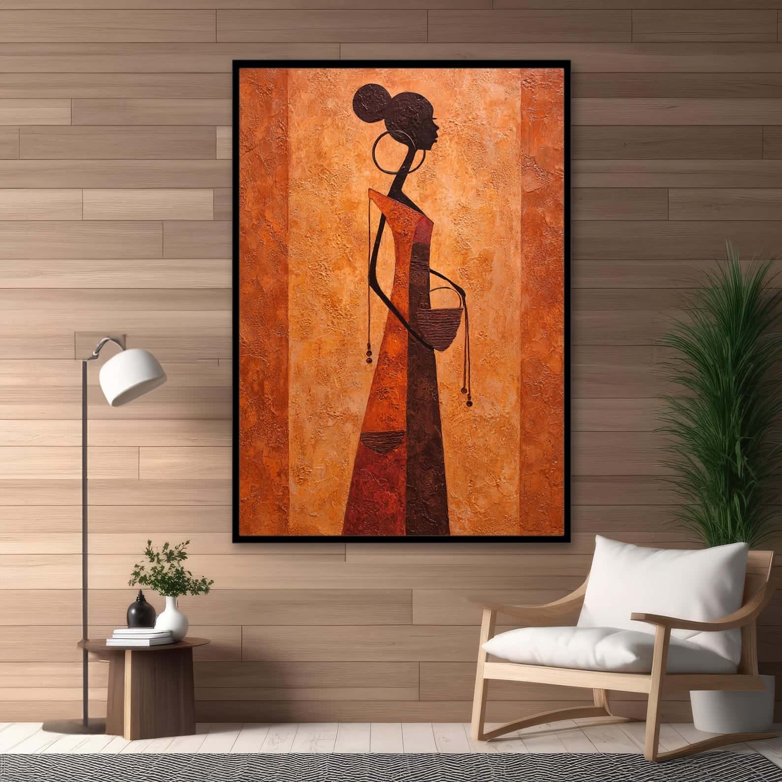 African Artwork | Afrocentric Wall Art | A2 at XILEF Art
