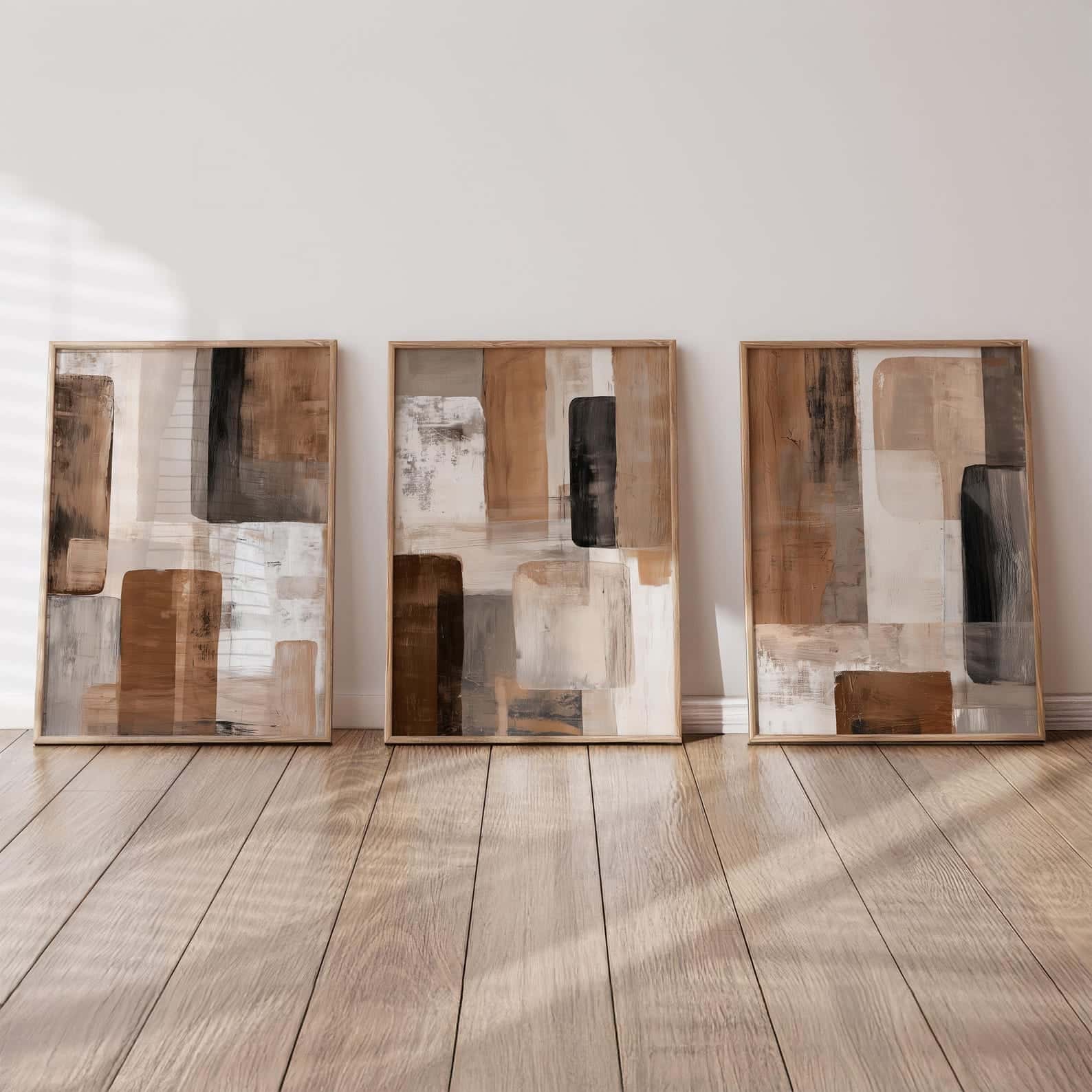 Abstract Artwork | Modern Wall Art Style | Trio, A2 at XILEF Art