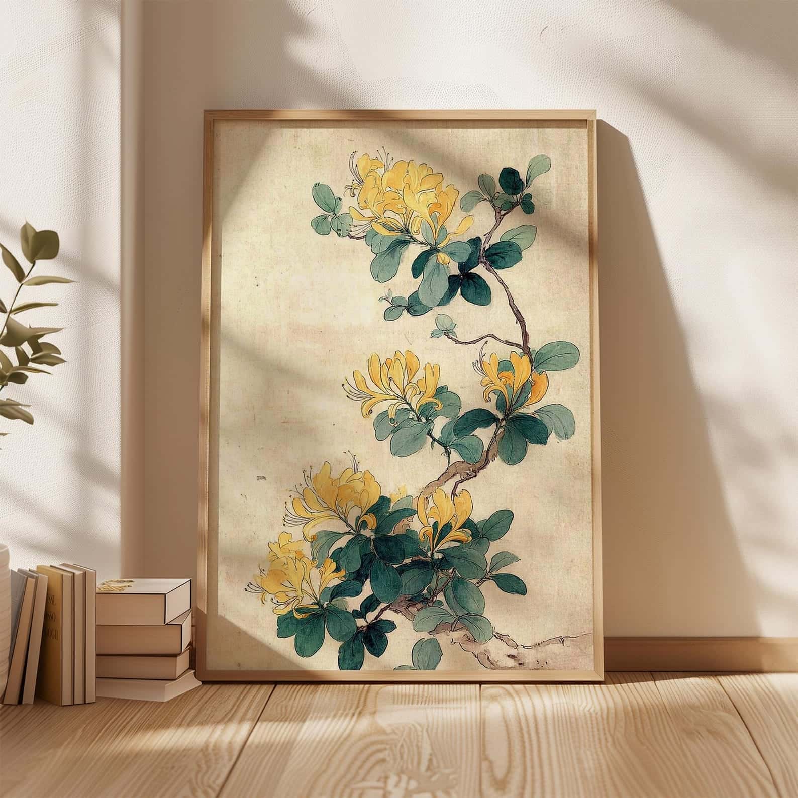 Flowers Artwork | Floral Nature Wall Art | Single, A2 at XILEF Art
