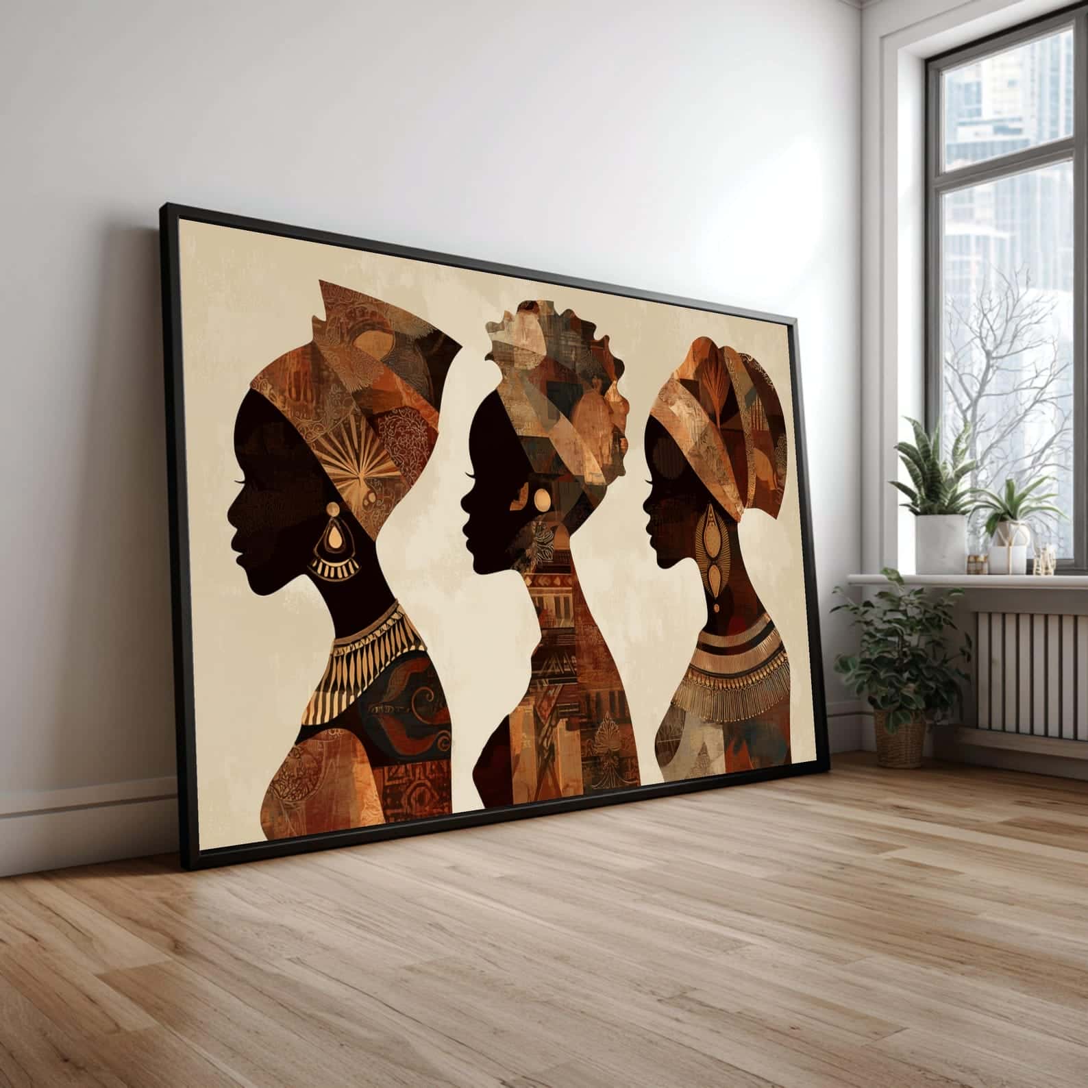 African Artwork | Afrocentric Wall Art | A2 at XILEF Art