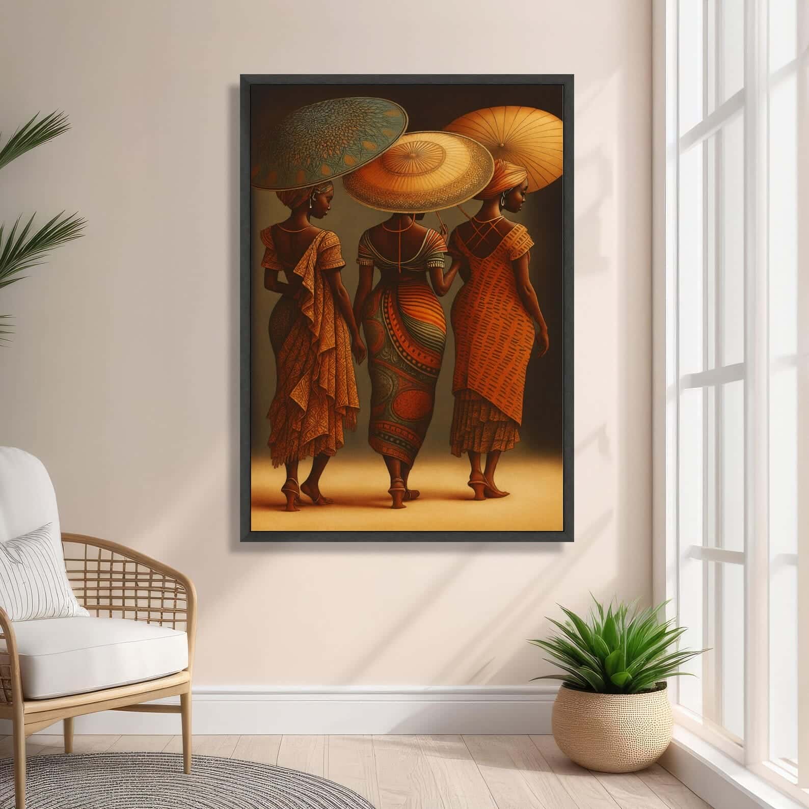 African Artwork | Afrocentric Wall Art | A2 at XILEF Art