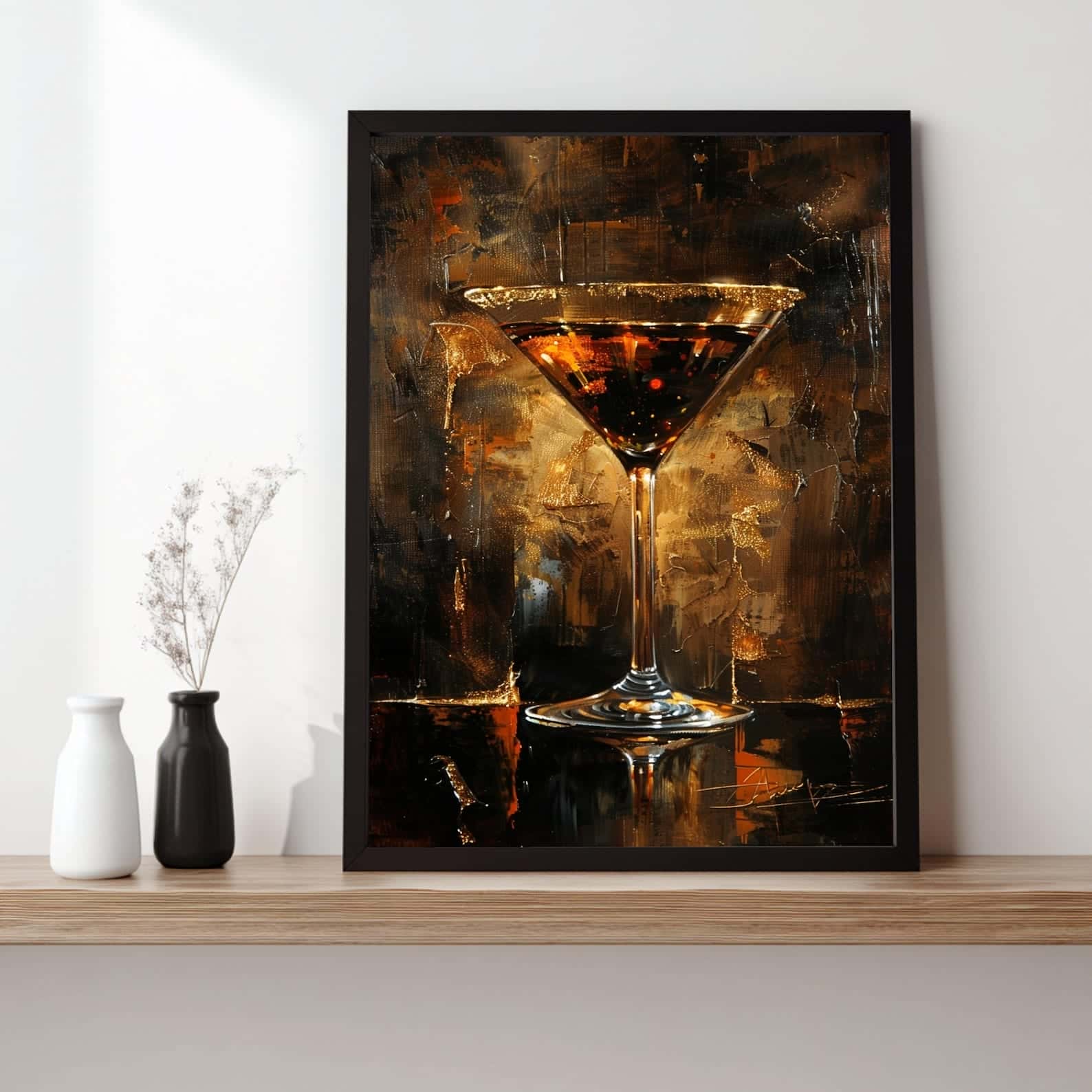 Kitchen or Dining Artwork |  Home Wall Art | Single, A2 at XILEF Art