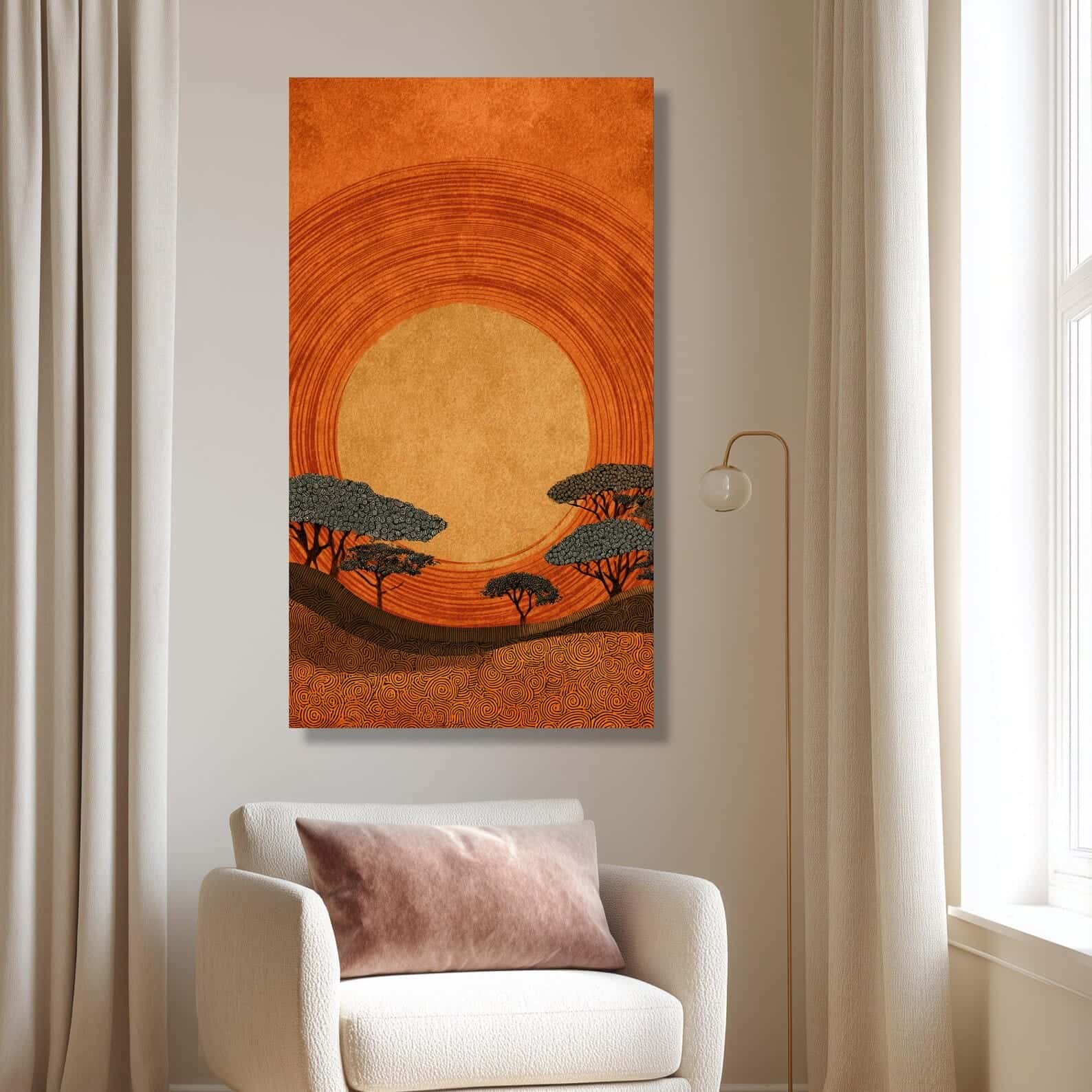 African Artwork | Afrocentric Wall Art | A2 at XILEF Art