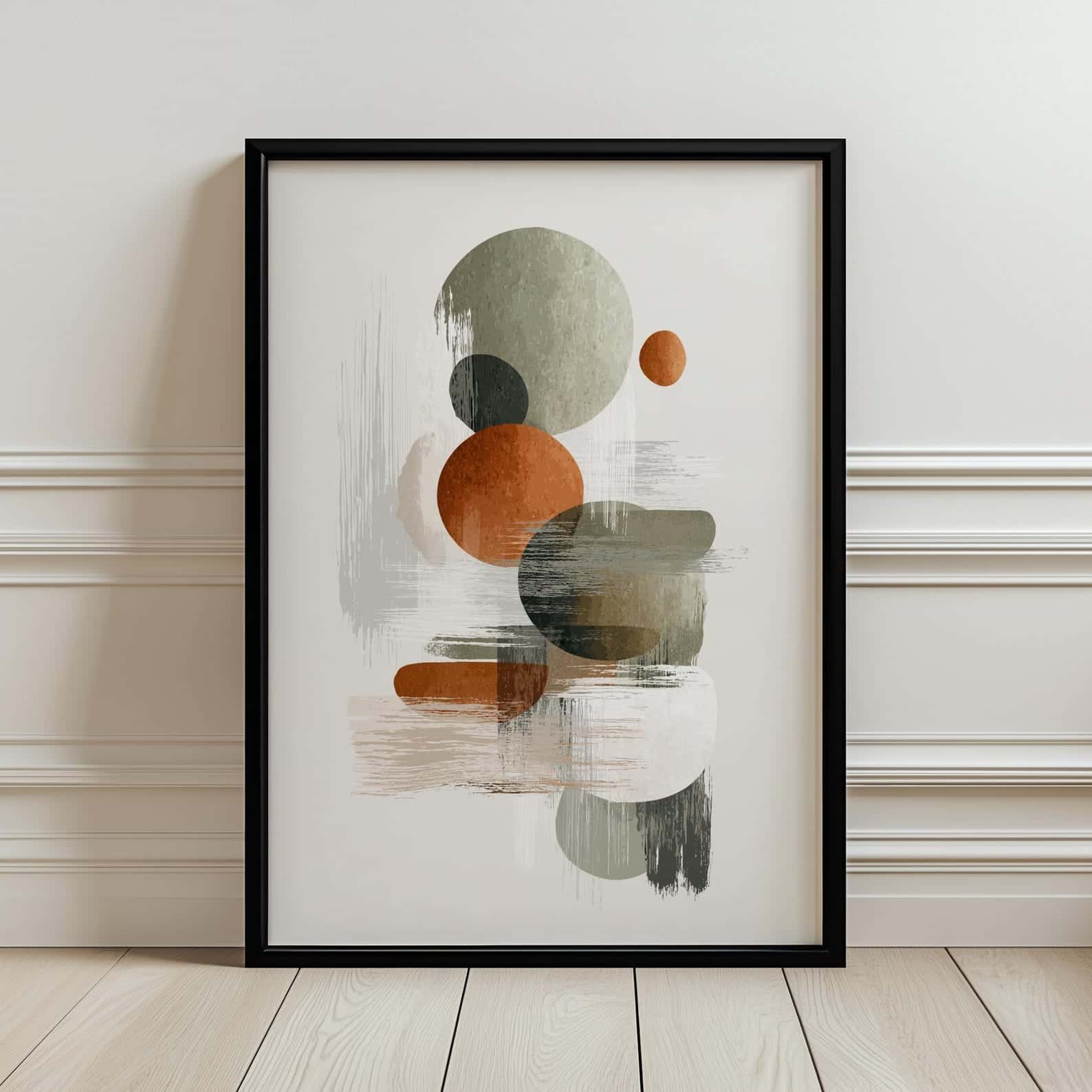 Abstract Artwork | Modern Wall Art Style | Single, A2 at XILEF Art