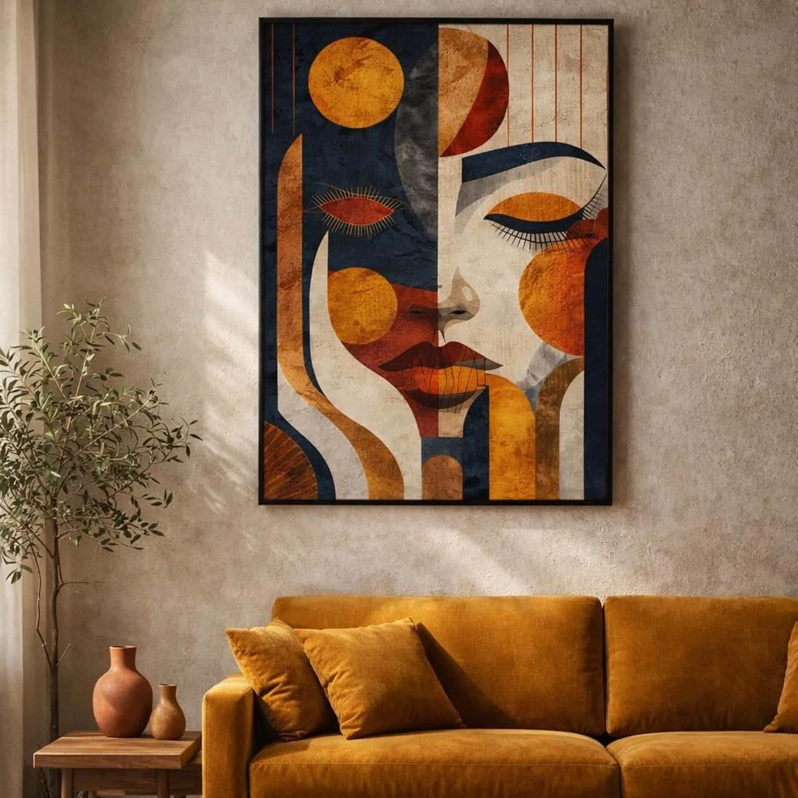 African Artwork | Afrocentric Wall Art | A2 at XILEF Art