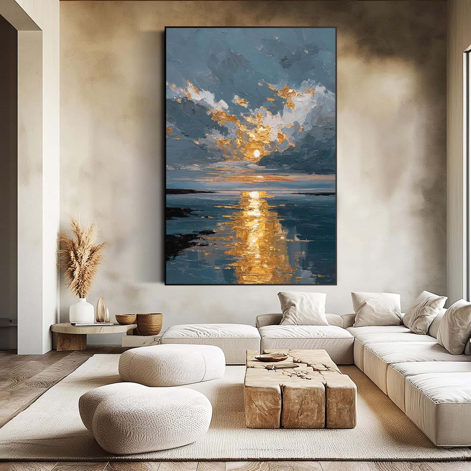Seascape Artwork | Nature Wall Art | Single, A2 at XILEF Art