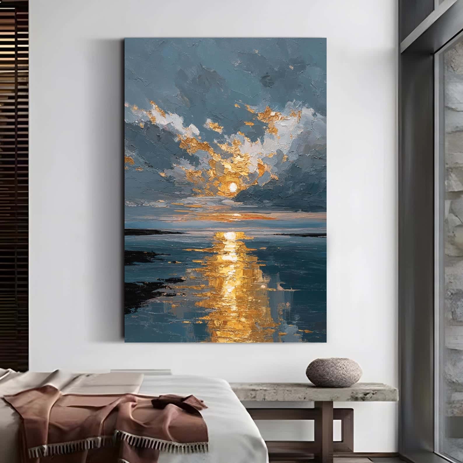 Seascape Artwork | Nature Wall Art | Single, A2 at XILEF Art