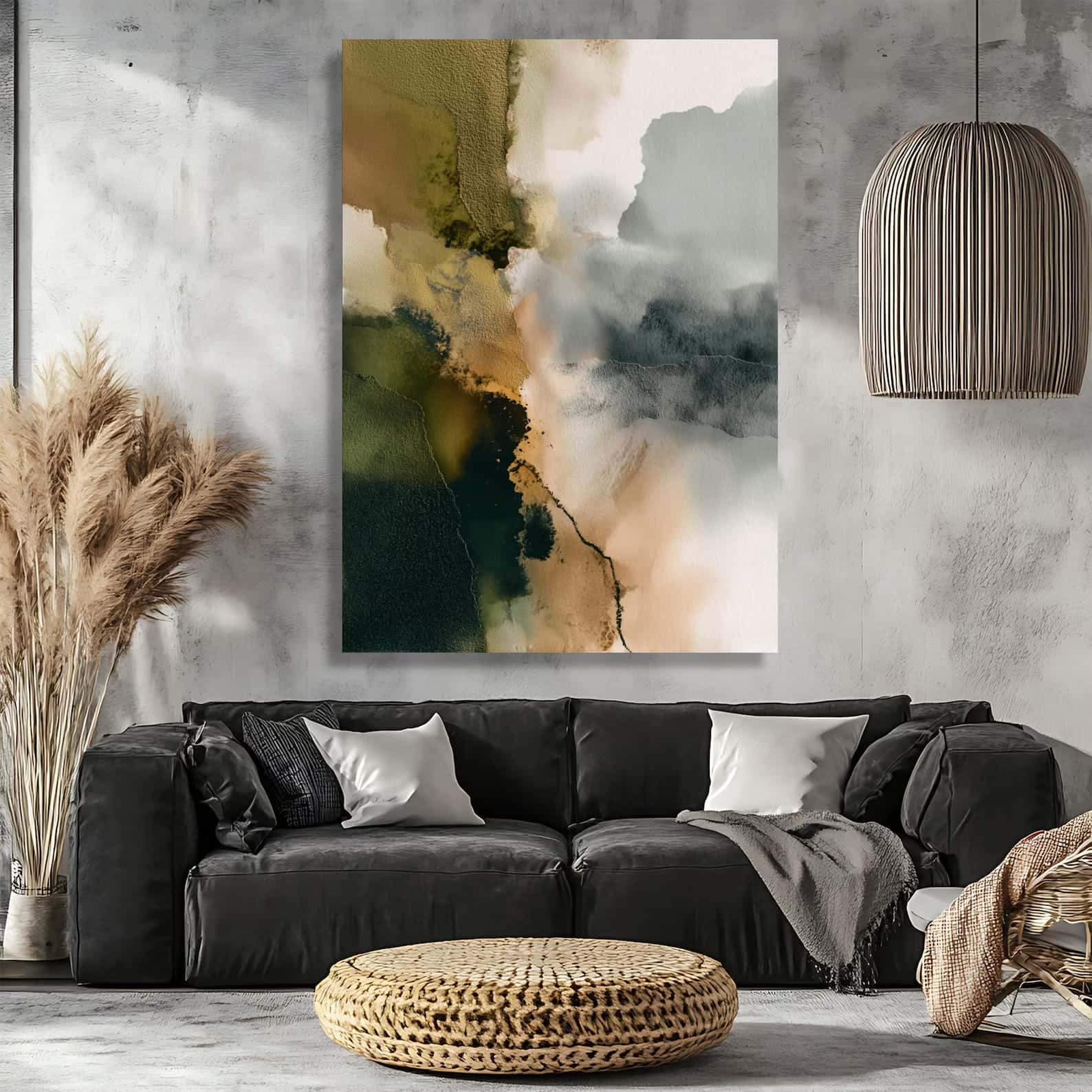 Abstract Artwork | Modern Wall Art Style | Single, A2 at XILEF Art