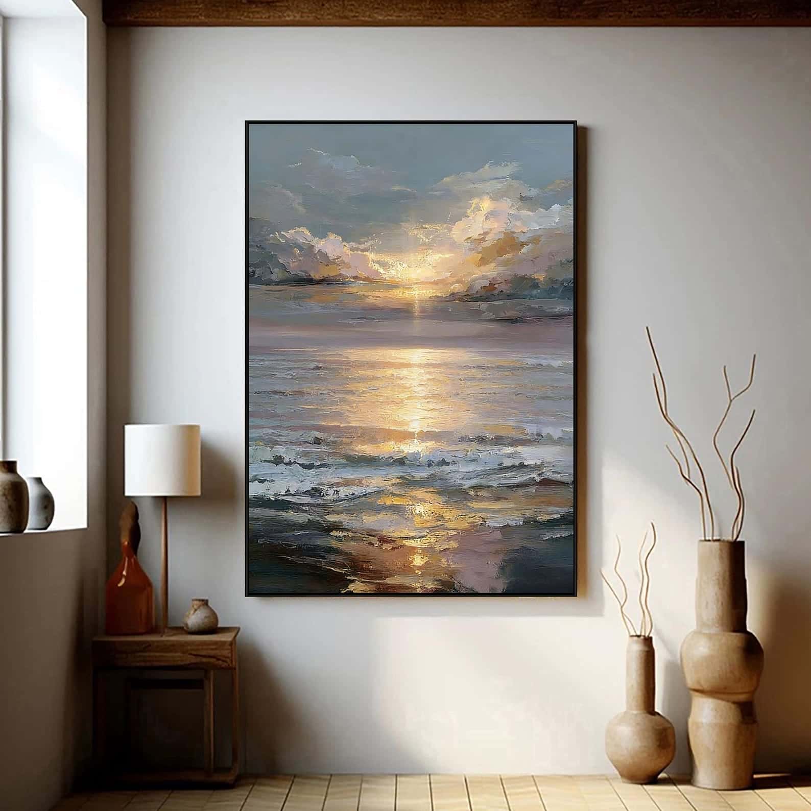 Seascape Artwork | Nature Wall Art | Single, A2 at XILEF Art