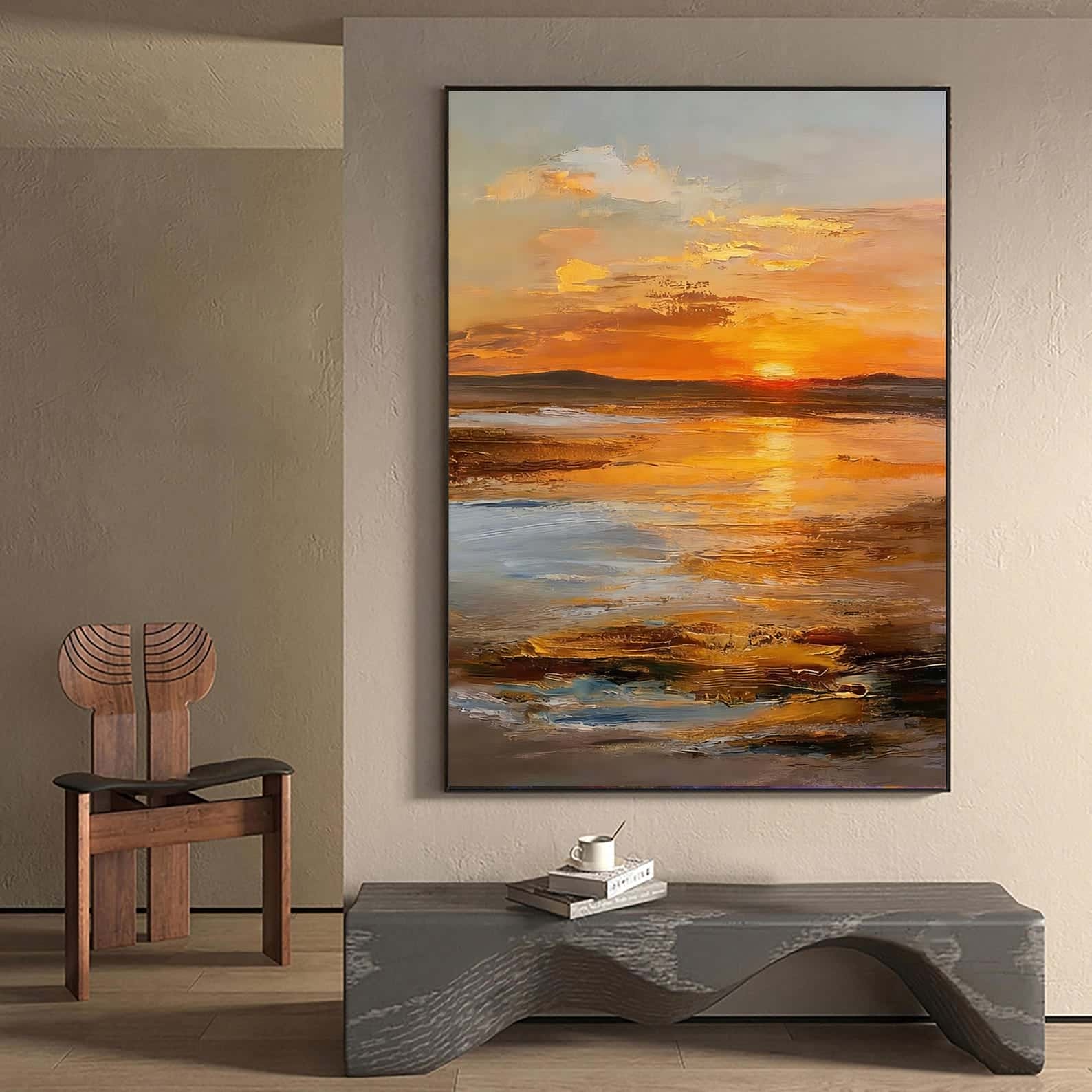 Seascape Artwork | Nature Wall Art | Single, A2 at XILEF Art